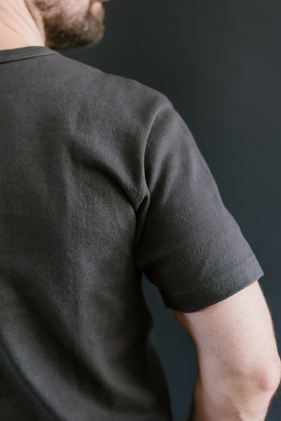 Double Heavyweight Crewneck T-Shirt - Sumi