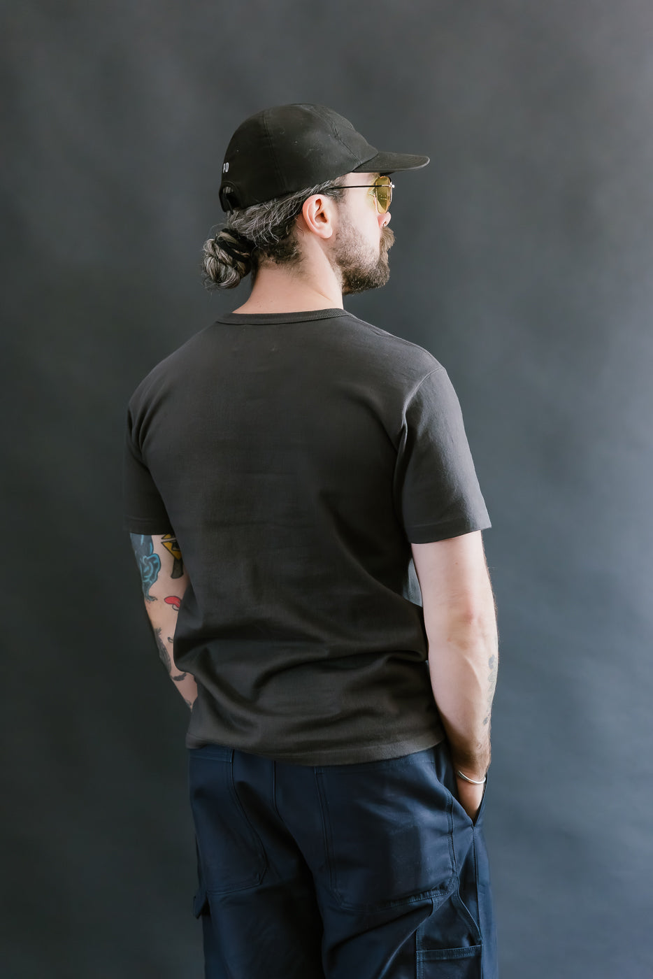 Double Heavyweight Crewneck T-Shirt - Sumi
