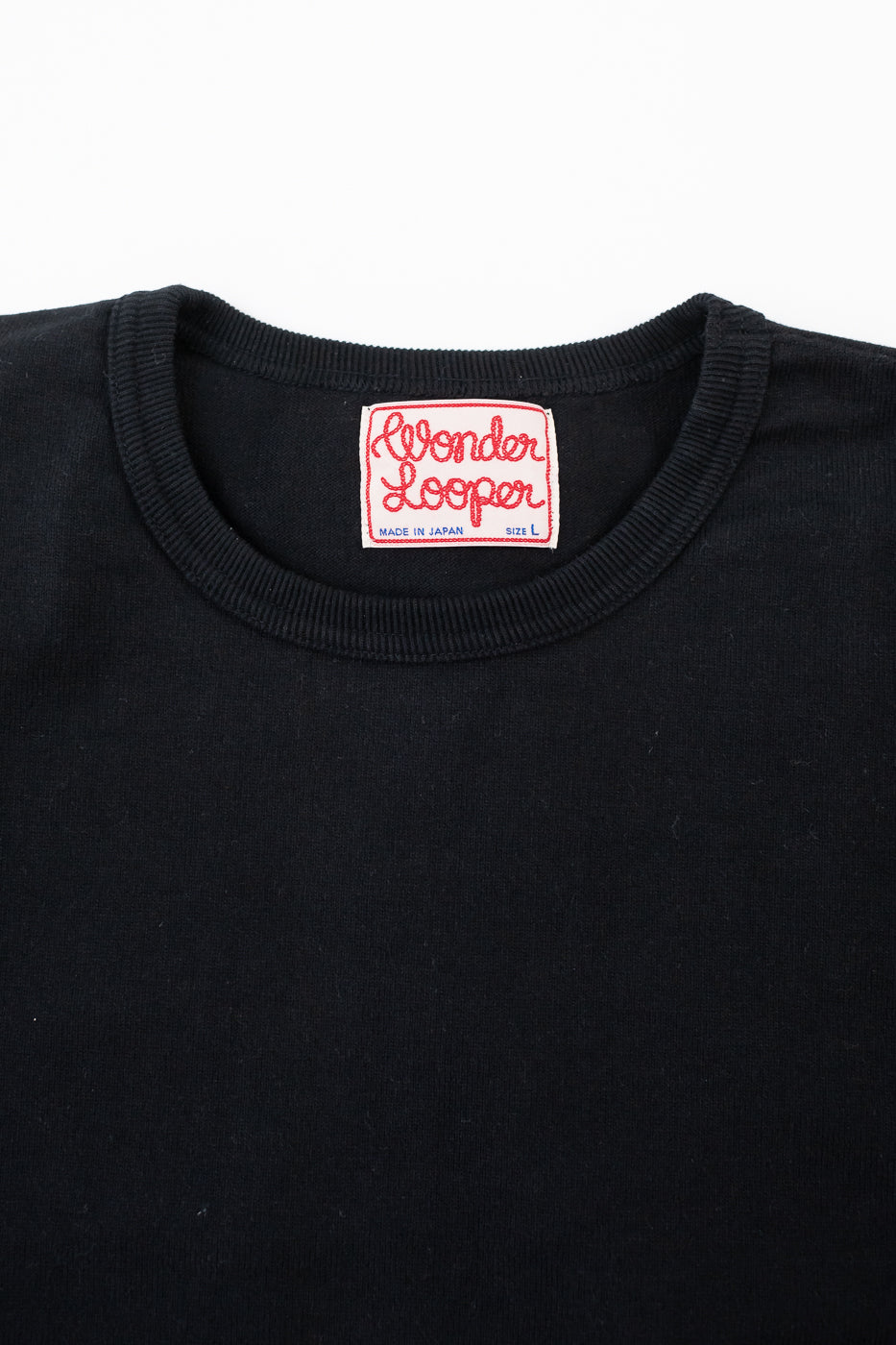 Double Heavyweight Long Sleeve T-Shirt - Black