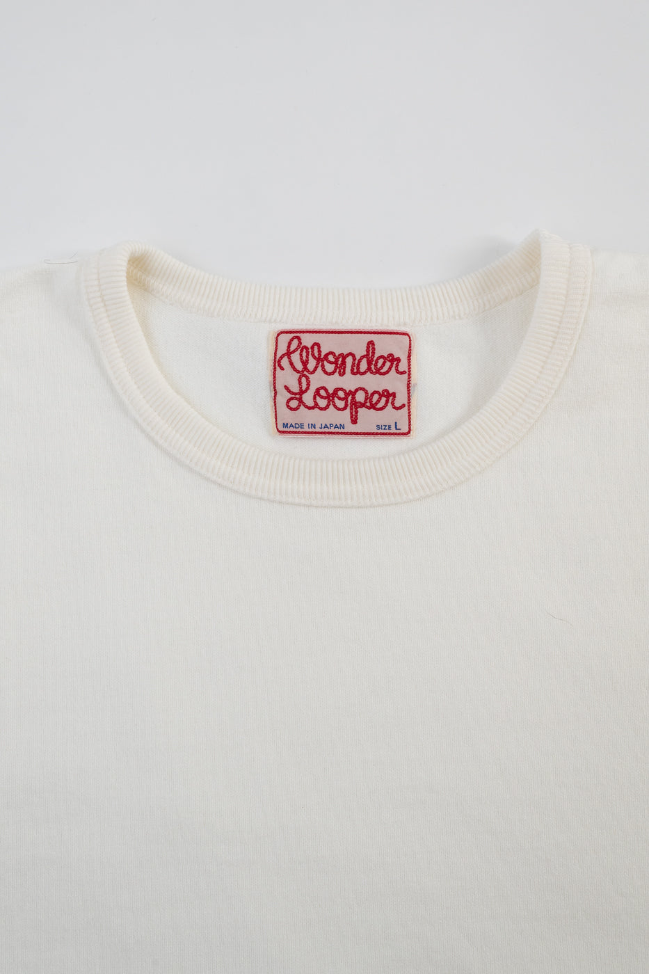 Double Heavyweight Long Sleeve T-Shirt - White