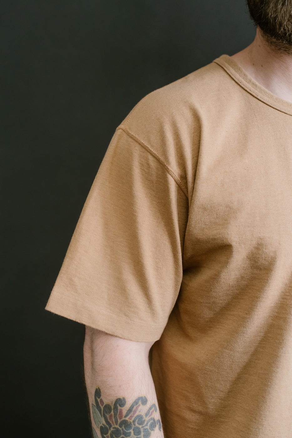 Foxfibre® Tsuriami Crewneck T-Shirt - Coyote 70
