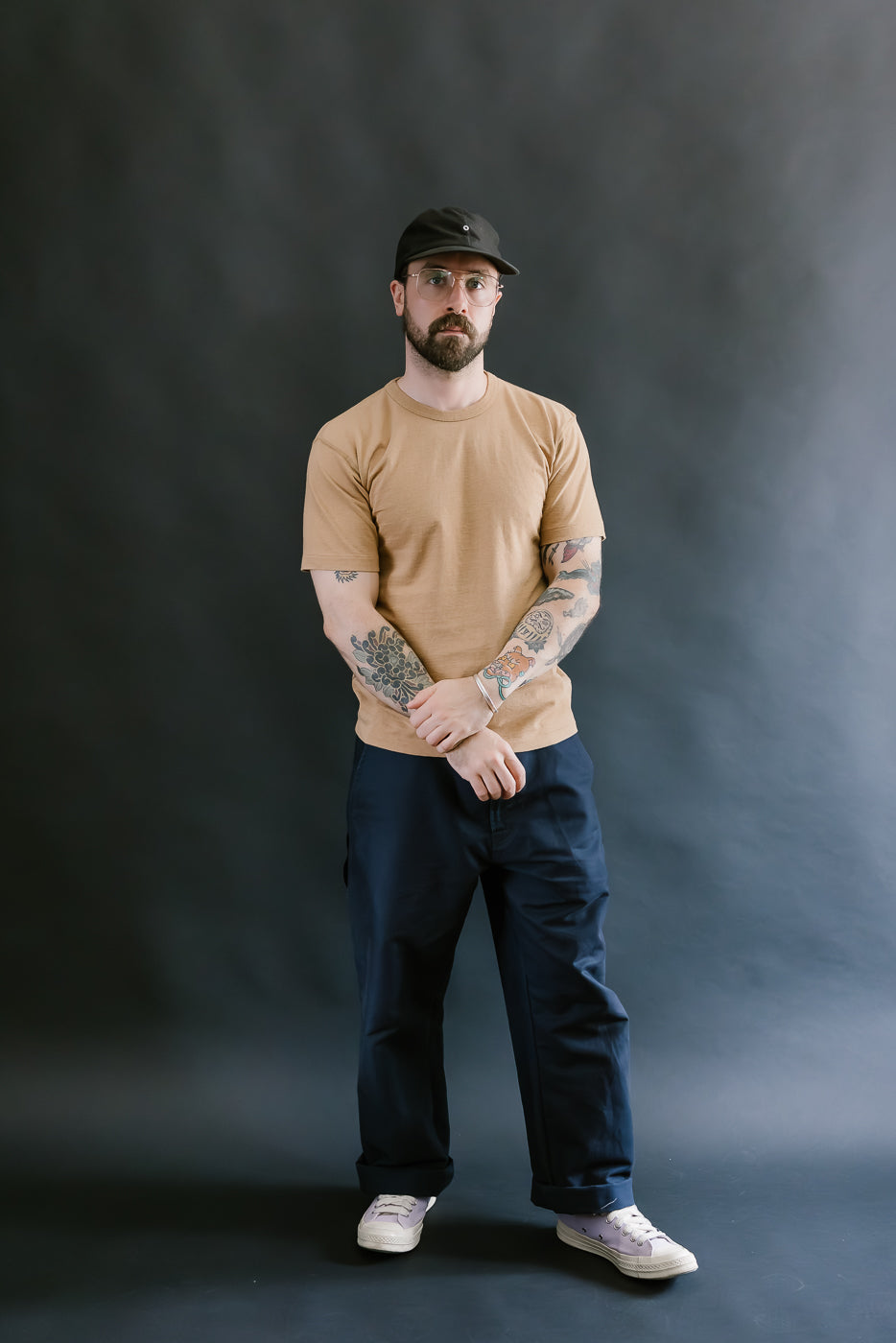 Foxfibre® Tsuriami Crewneck T-Shirt - Coyote 70