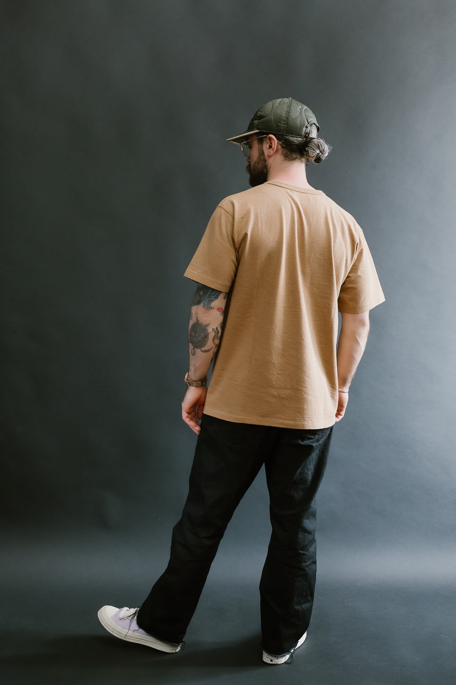 Foxfibre® Tsuriami Crewneck T-Shirt - Coyote 70