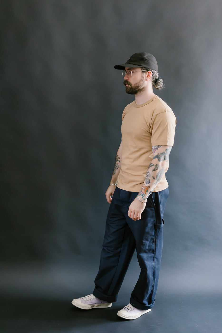Foxfibre® Tsuriami Crewneck T-Shirt - Coyote 70