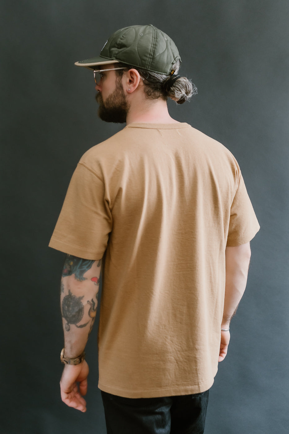 Foxfibre® Tsuriami Crewneck T-Shirt - Coyote 70