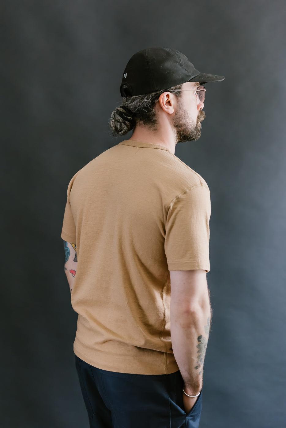 Foxfibre® Tsuriami Crewneck T-Shirt - Coyote 70