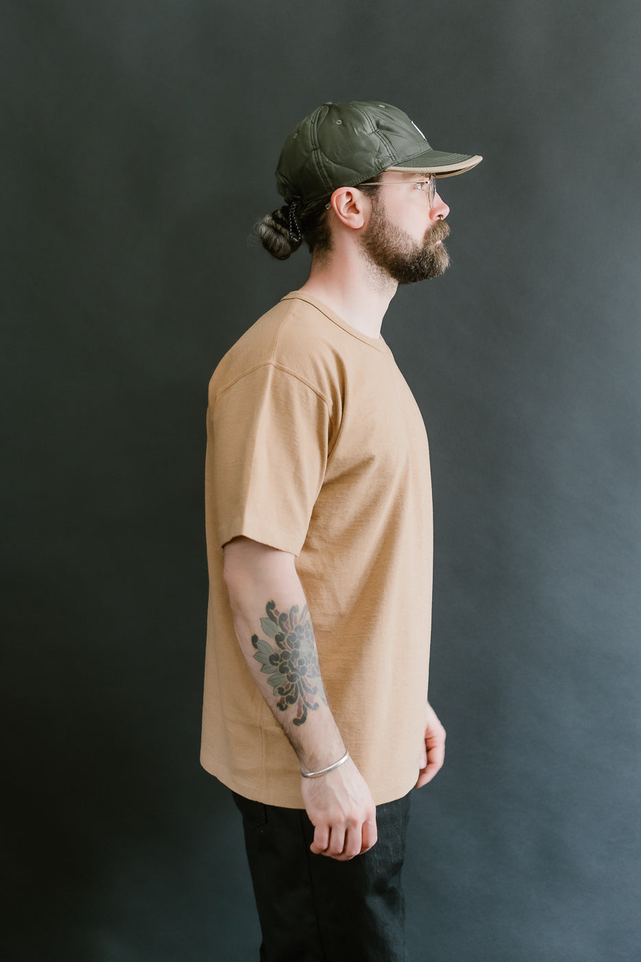 Foxfibre® Tsuriami Crewneck T-Shirt - Coyote 70