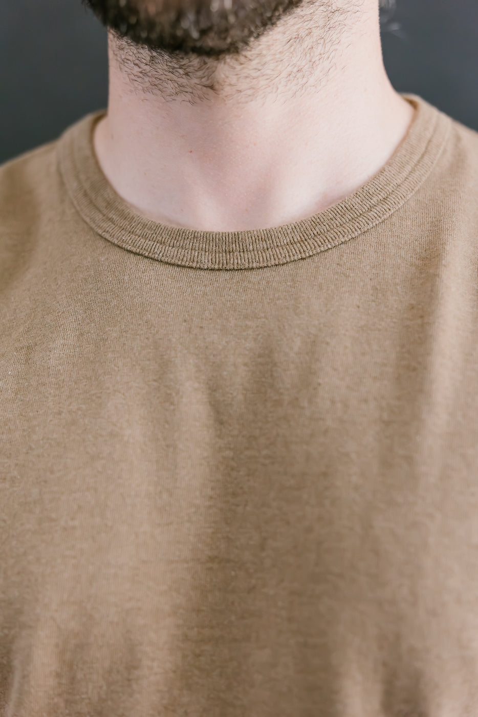 Iron Mordant Foxfibre® Tsuriami Crewneck T-Shirt - Coyote 70