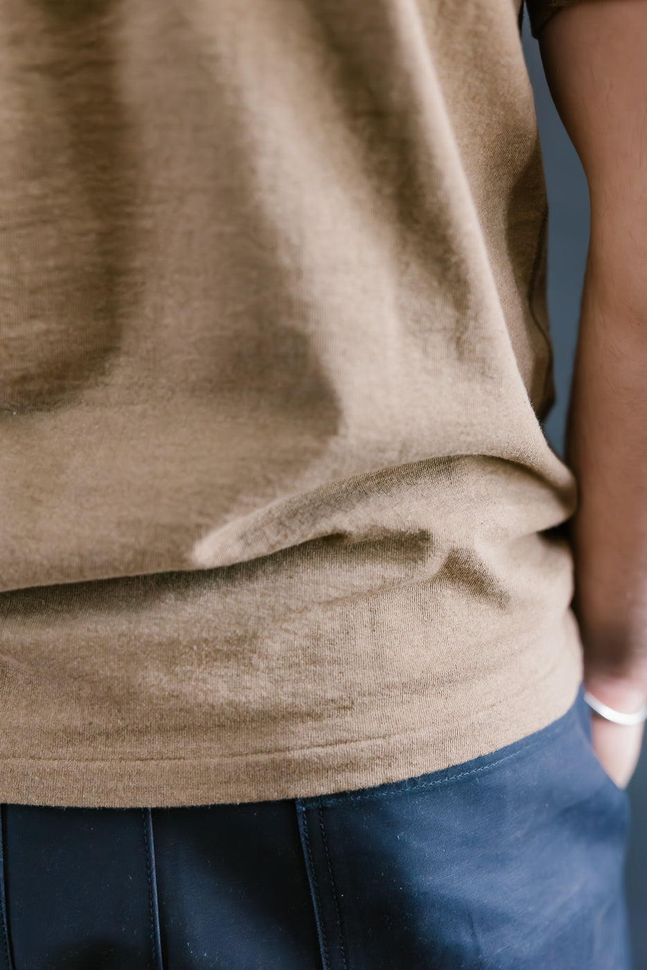 Iron Mordant Foxfibre® Tsuriami Crewneck T-Shirt - Coyote 70