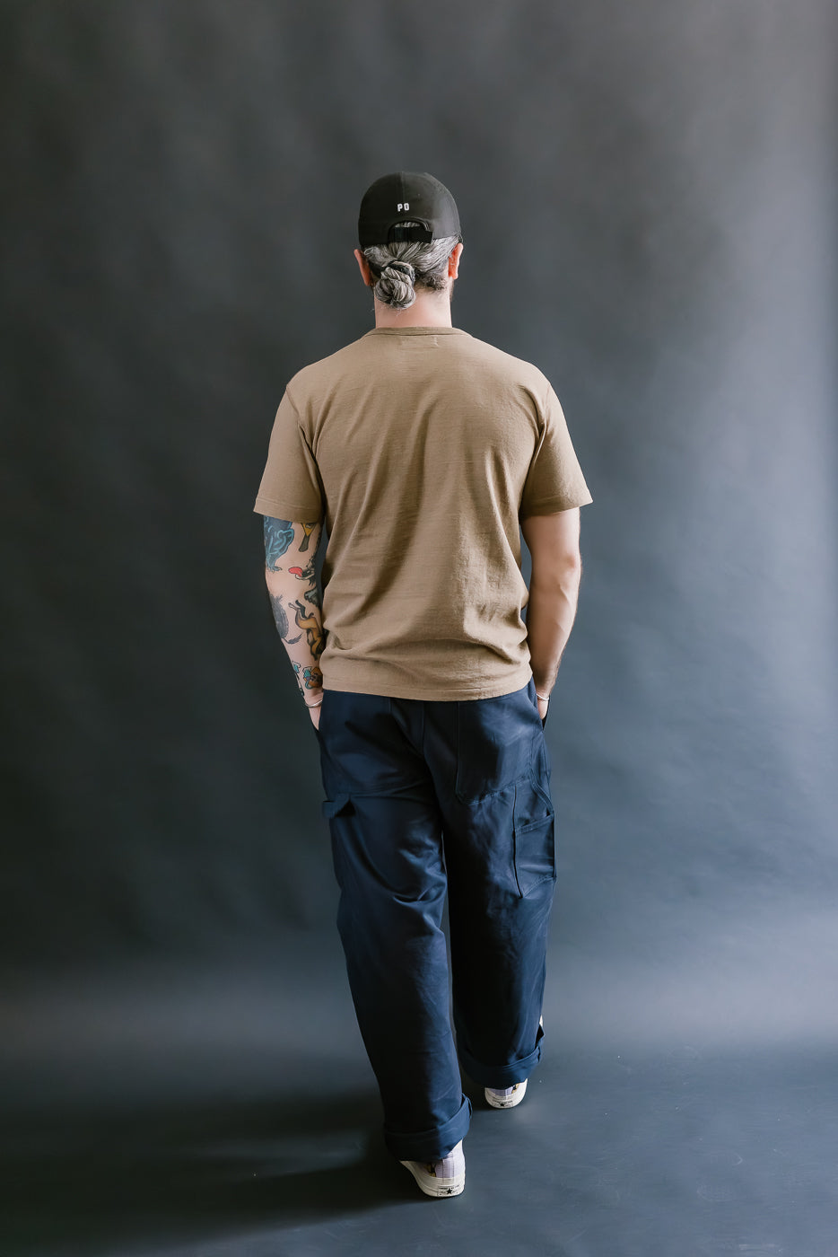 Iron Mordant Foxfibre® Tsuriami Crewneck T-Shirt - Coyote 70