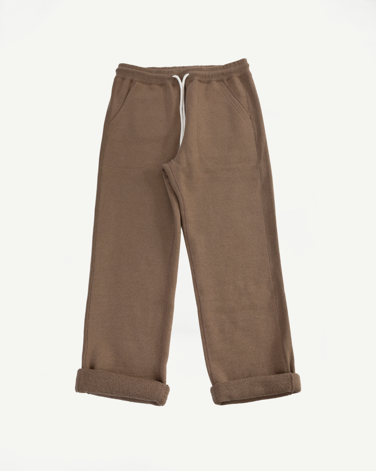 Sweatpant - Iron Mordant Double Heavyweight French Terry Foxfibre® - Coyote 80