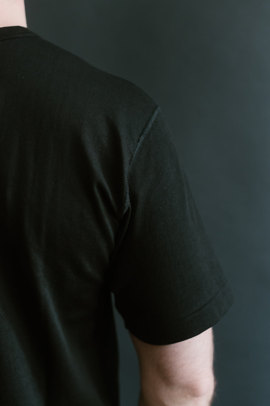 Ultimate Pima Tsuriami Crewneck T-Shirt - Black