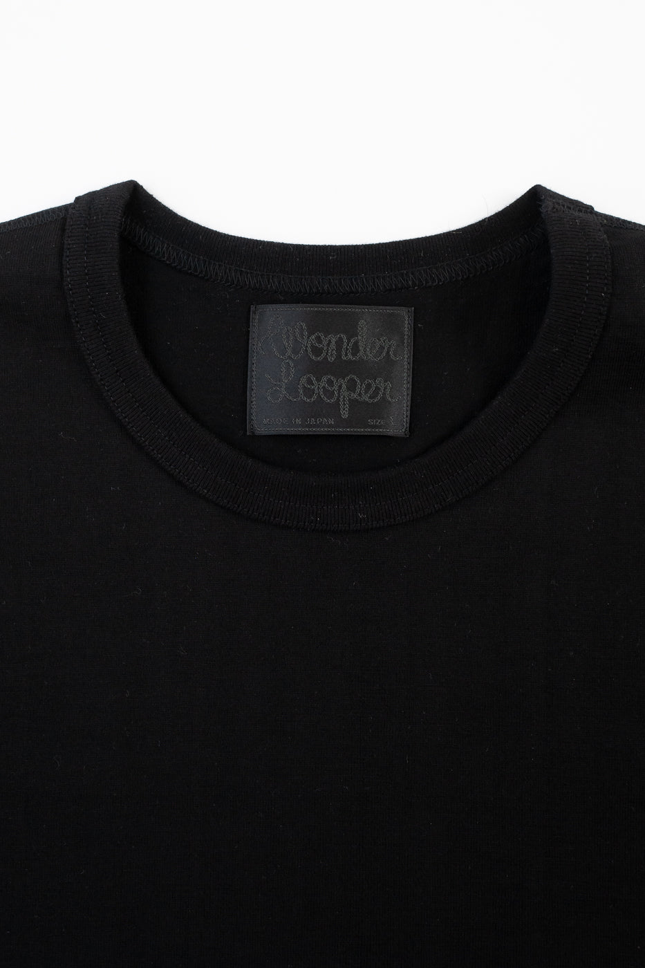 Ultimate Pima Tsuriami Crewneck T-Shirt - Black