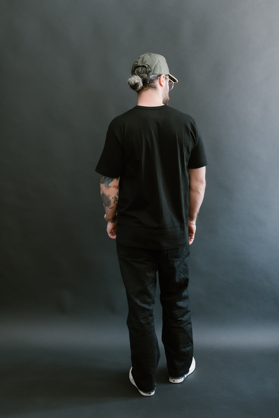 Ultimate Pima Tsuriami Crewneck T-Shirt - Black