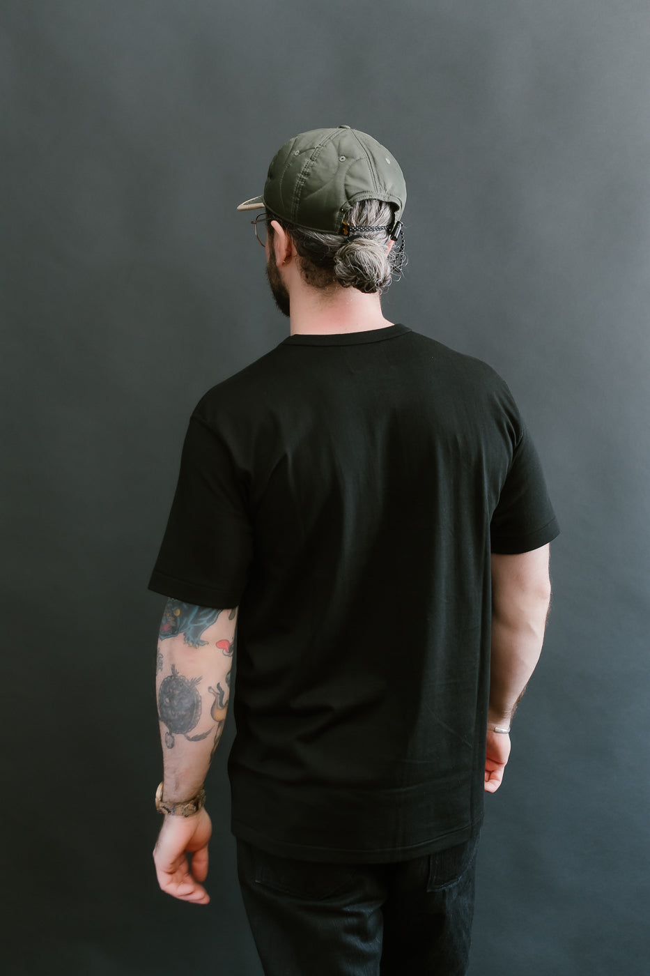 Ultimate Pima Tsuriami Crewneck T-Shirt - Black