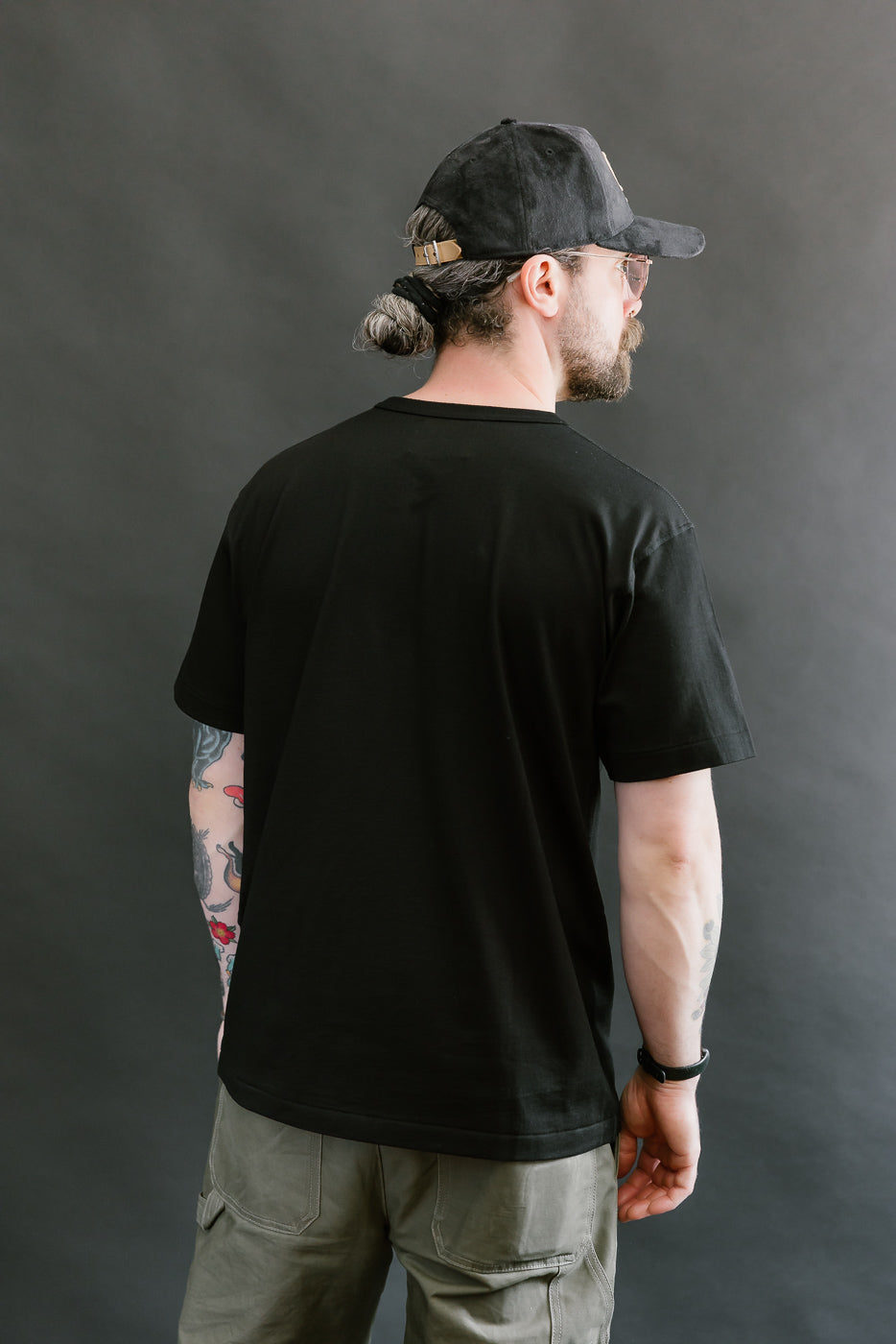 Ultimate Pima Tsuriami Crewneck T-Shirt - Black