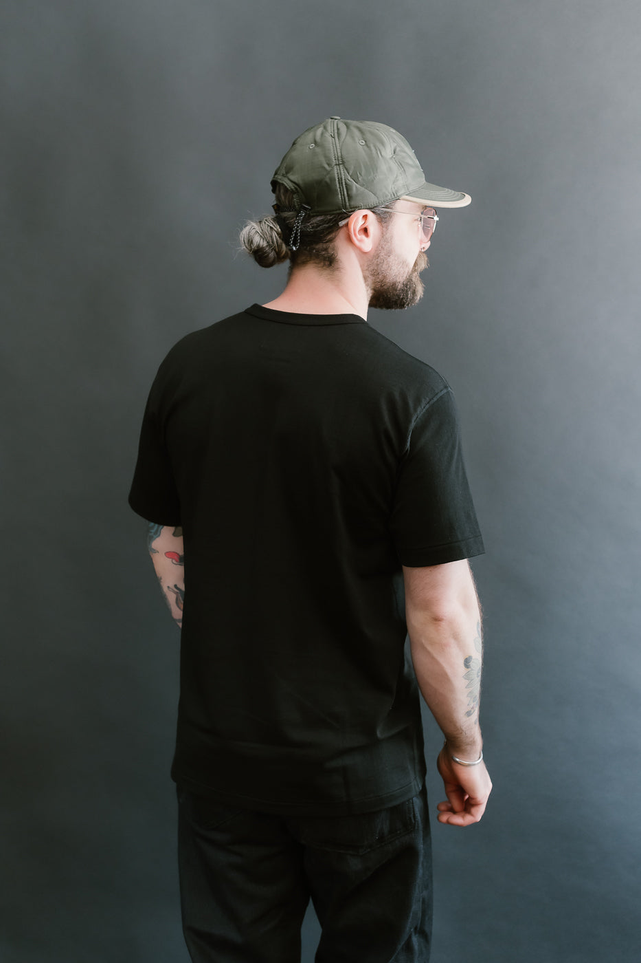 Ultimate Pima Tsuriami Crewneck T-Shirt - Black