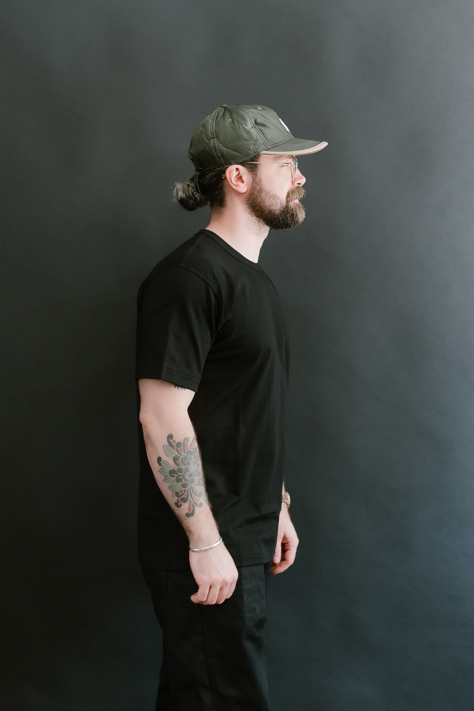 Ultimate Pima Tsuriami Crewneck T-Shirt - Black