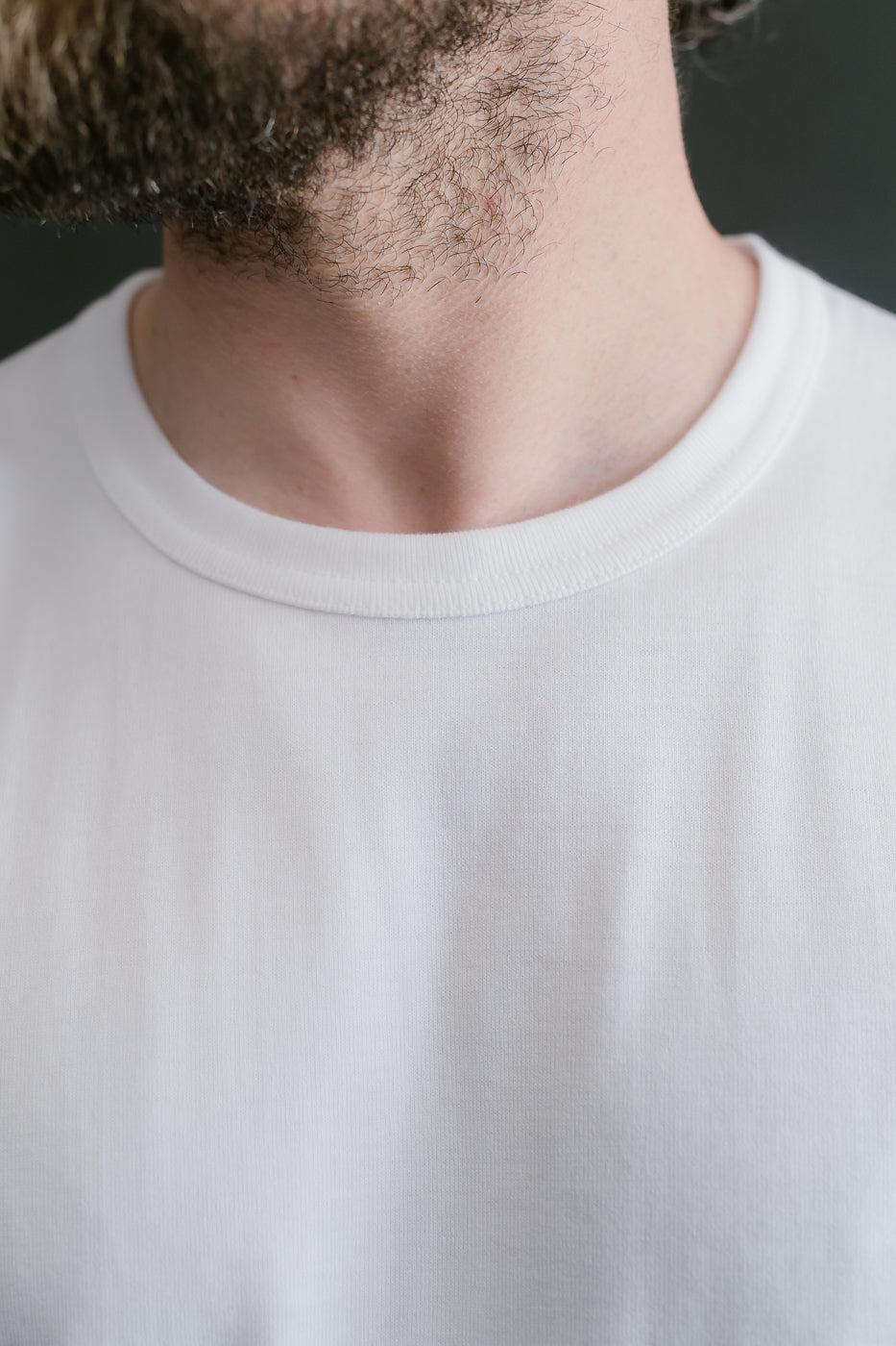 Ultimate Pima Tsuriami Crewneck T-Shirt - White