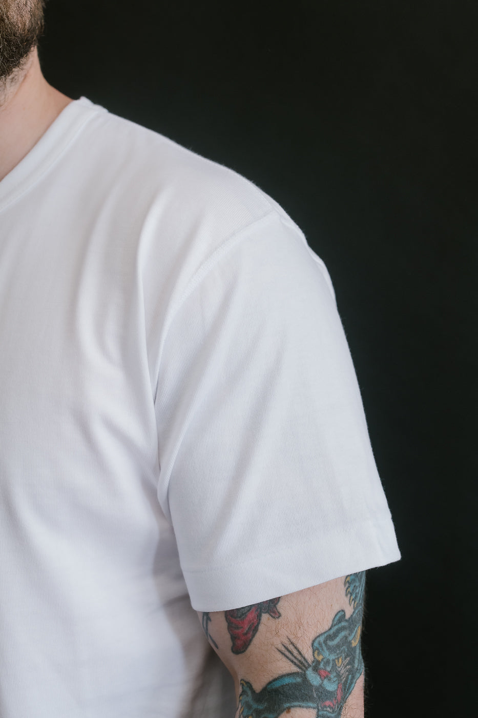 Ultimate Pima Tsuriami Crewneck T-Shirt - White