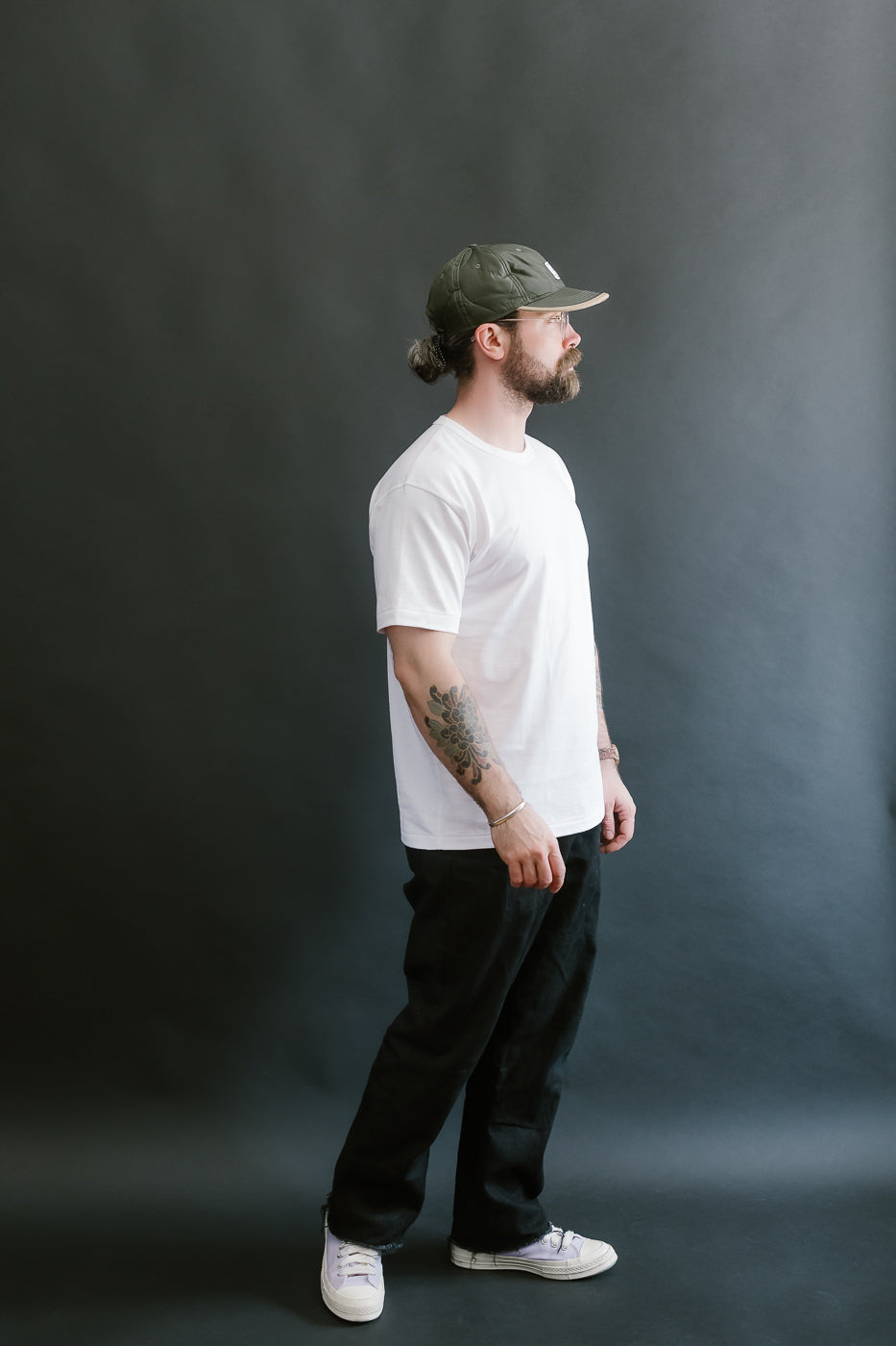 Ultimate Pima Tsuriami Crewneck T-Shirt - White