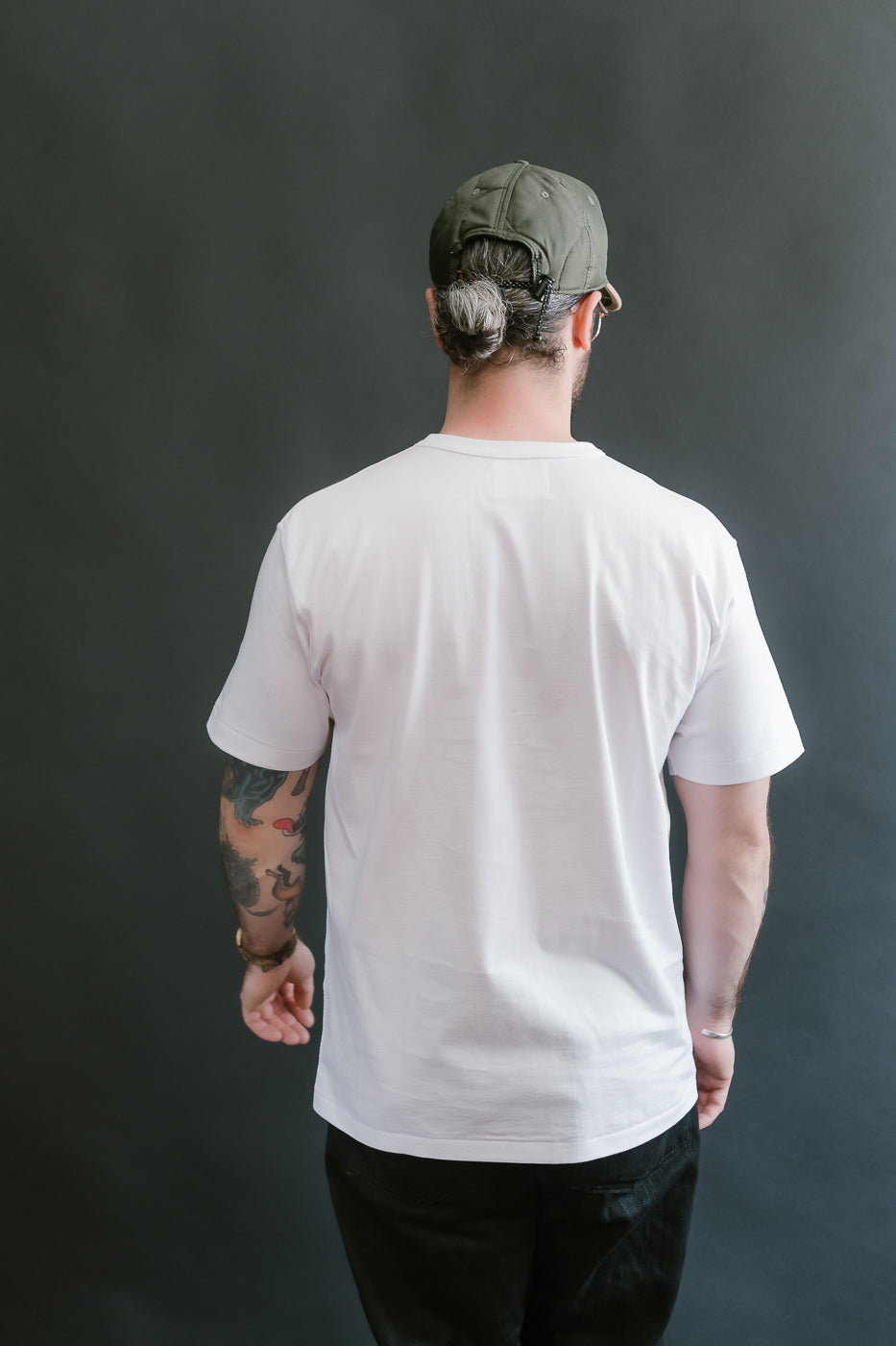 Ultimate Pima Tsuriami Crewneck T-Shirt - White