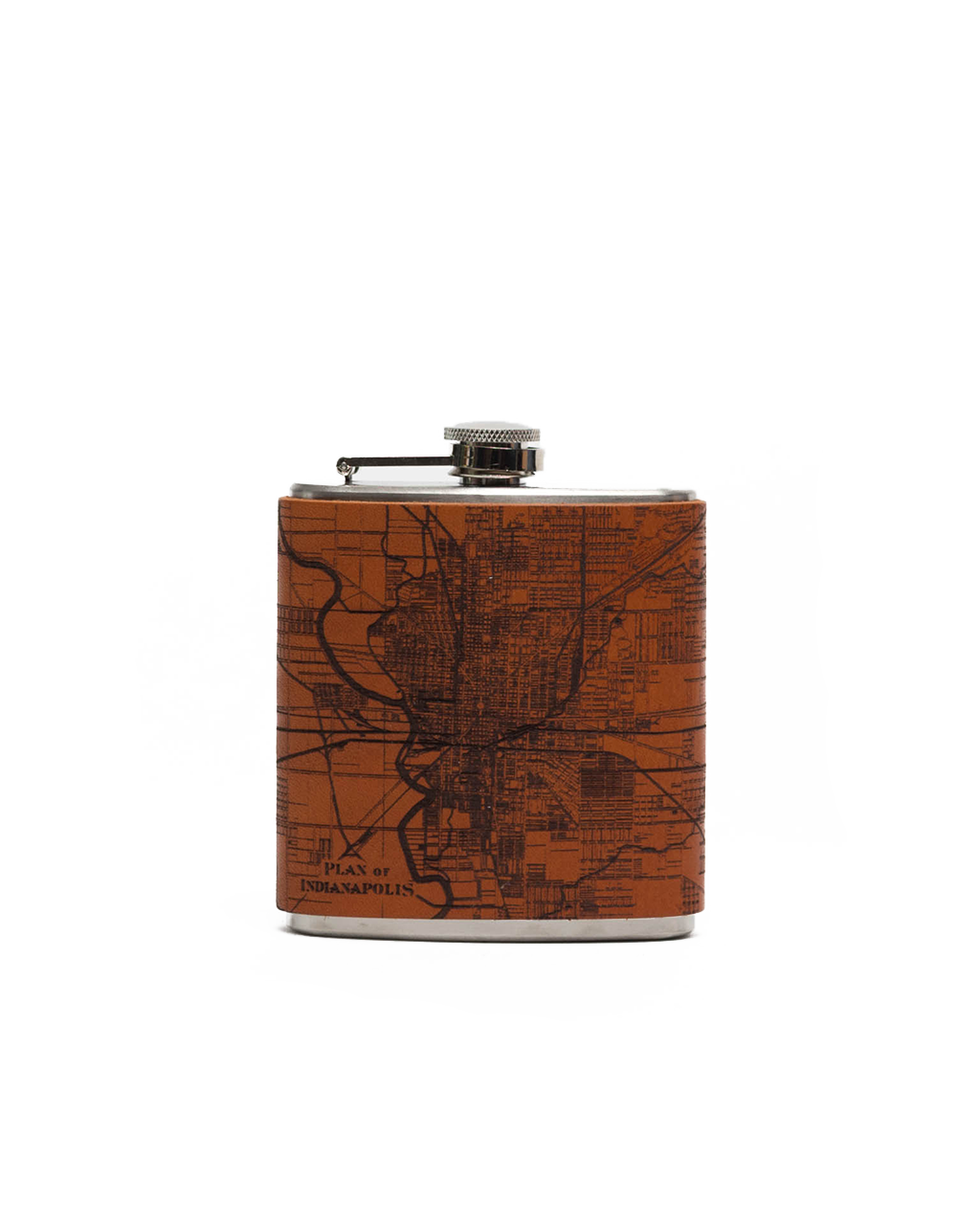 Plan of Indianapolis Flask
