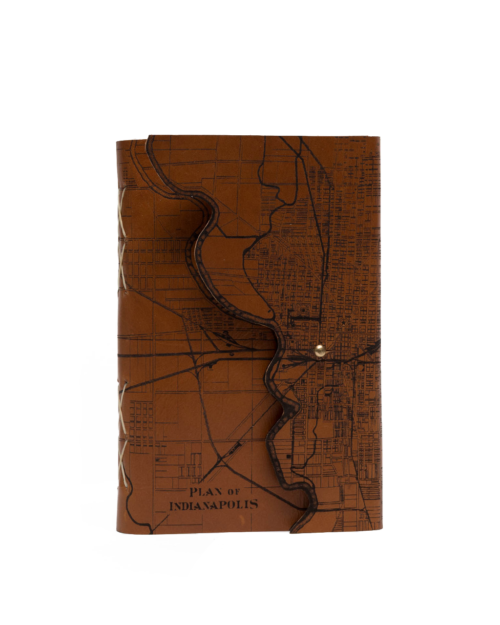 Plan of Indianapolis Journal - Light Brown