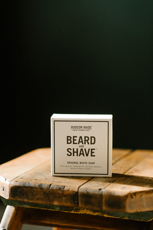 Beard & Shave Soap - Original White