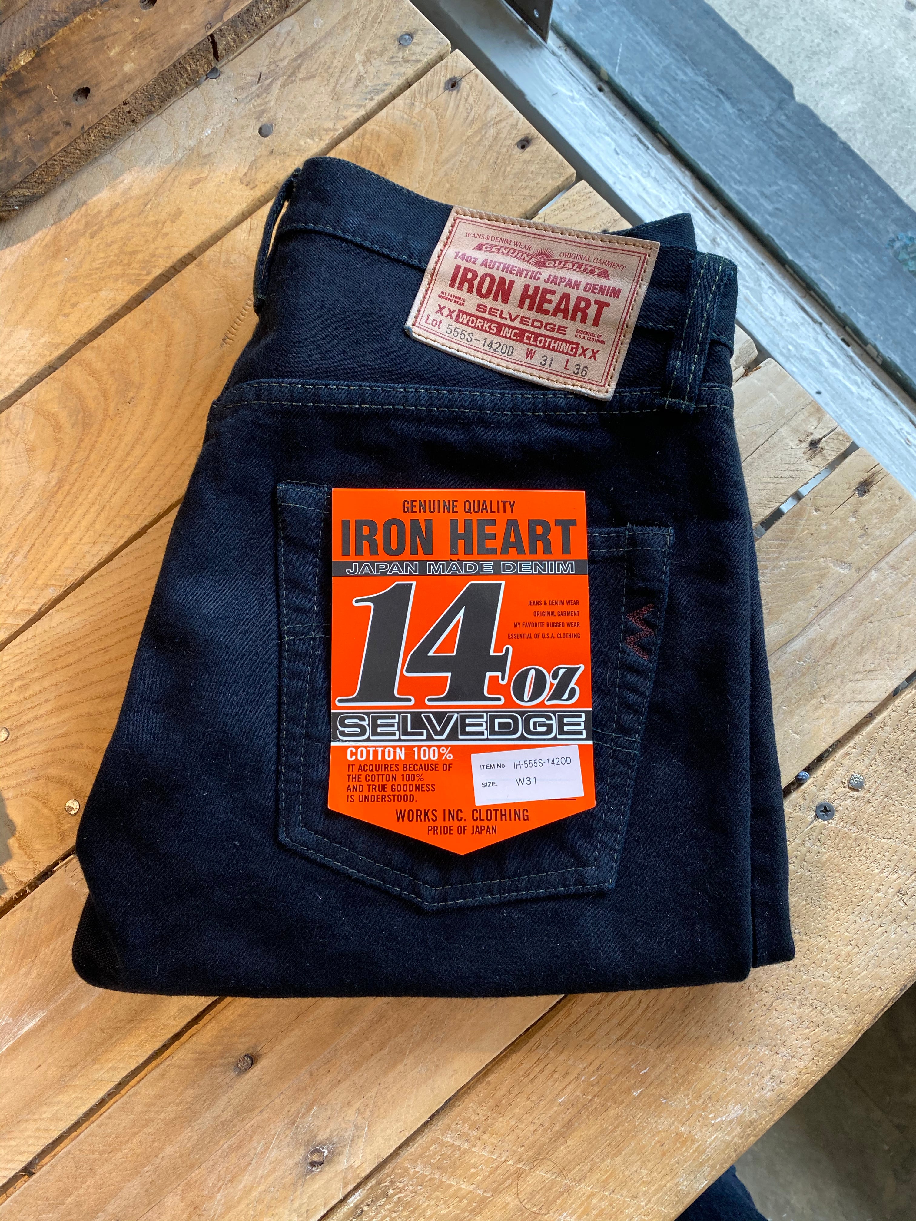 Gently Used Iron Heart - IH-555-142OD - Size 31