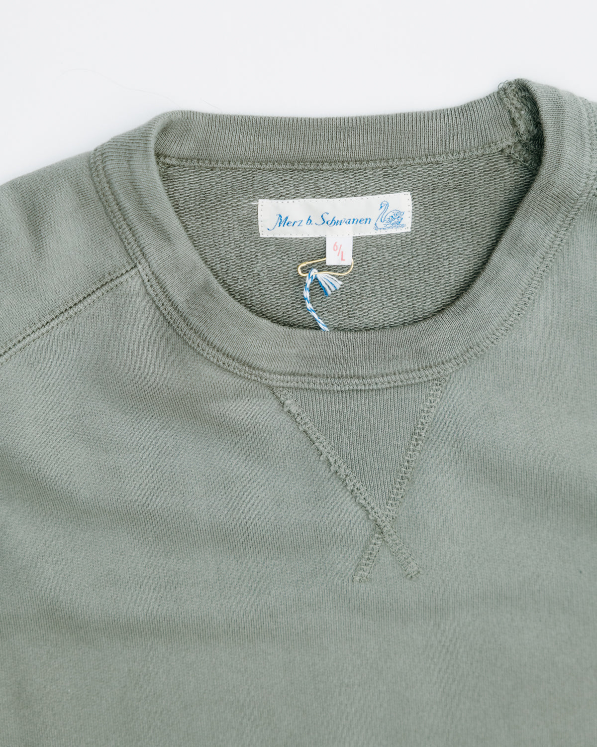 349VF.40 - 12oz Loopwheeled Sweatshirt Vintage Washed Oversized Fit - Army