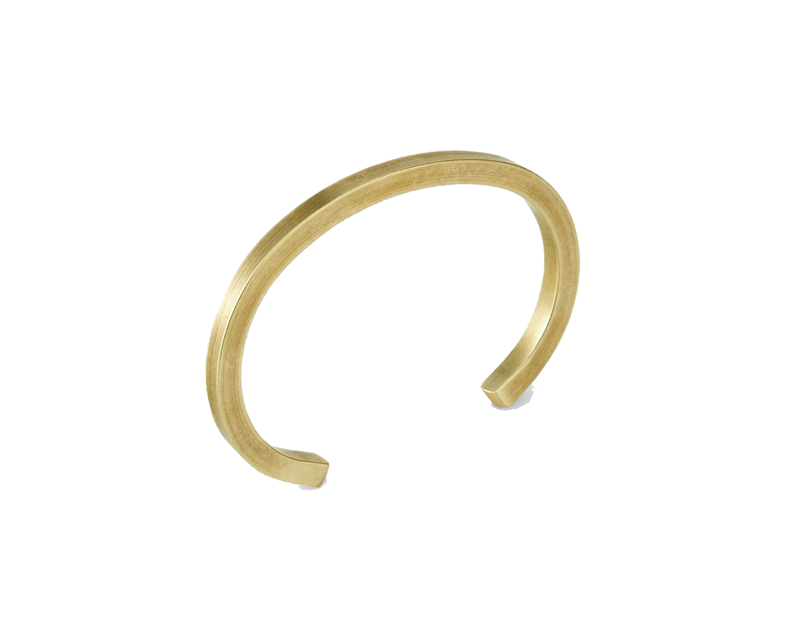 Uniform Square Cuff - Brass