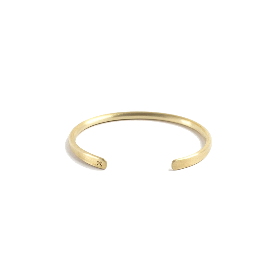 The Champion Cuff - Brushed - Brass | Dant The Champion Cuff - Brushed - Brass | Dant