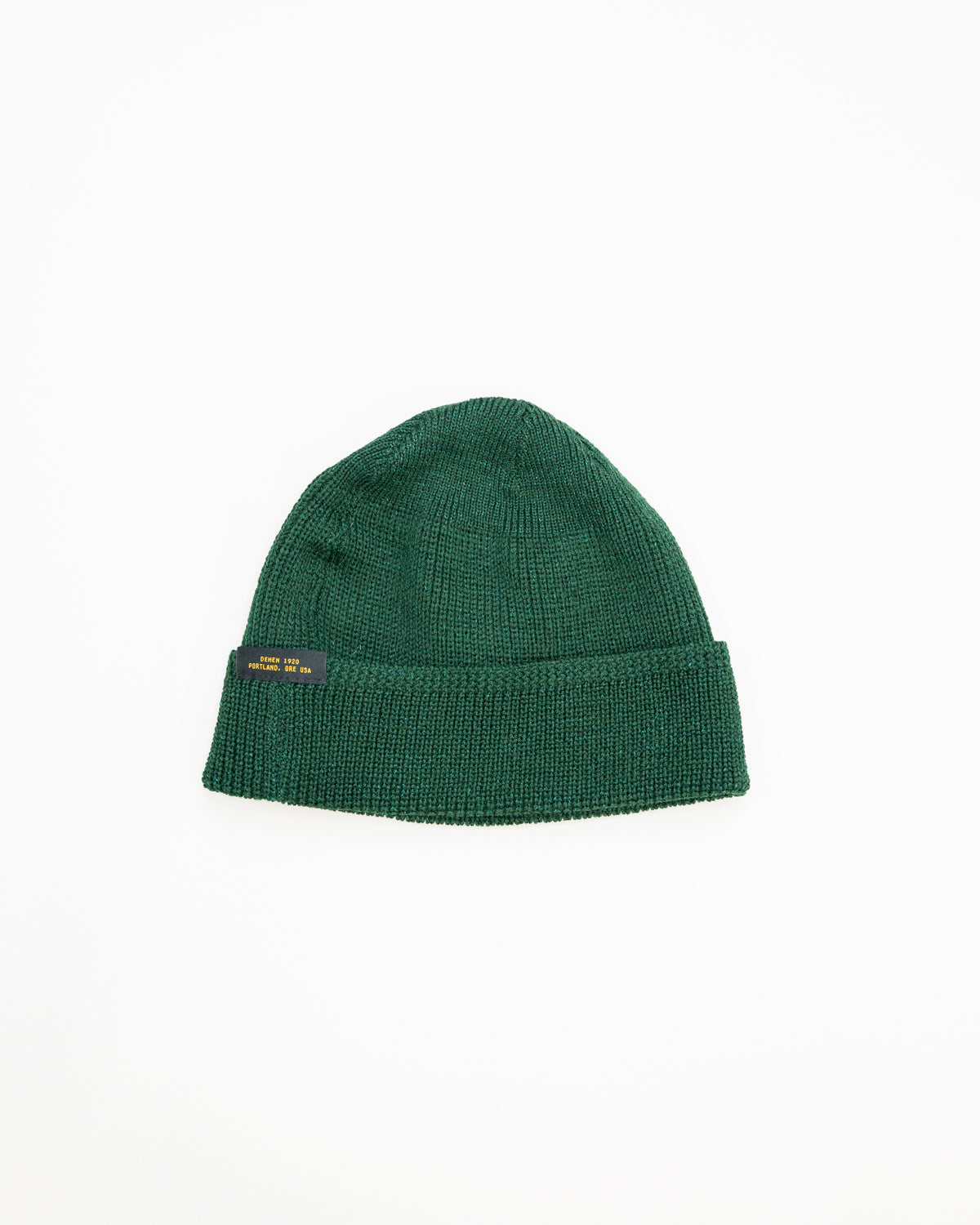 Wool Knit Watch Cap - Pine