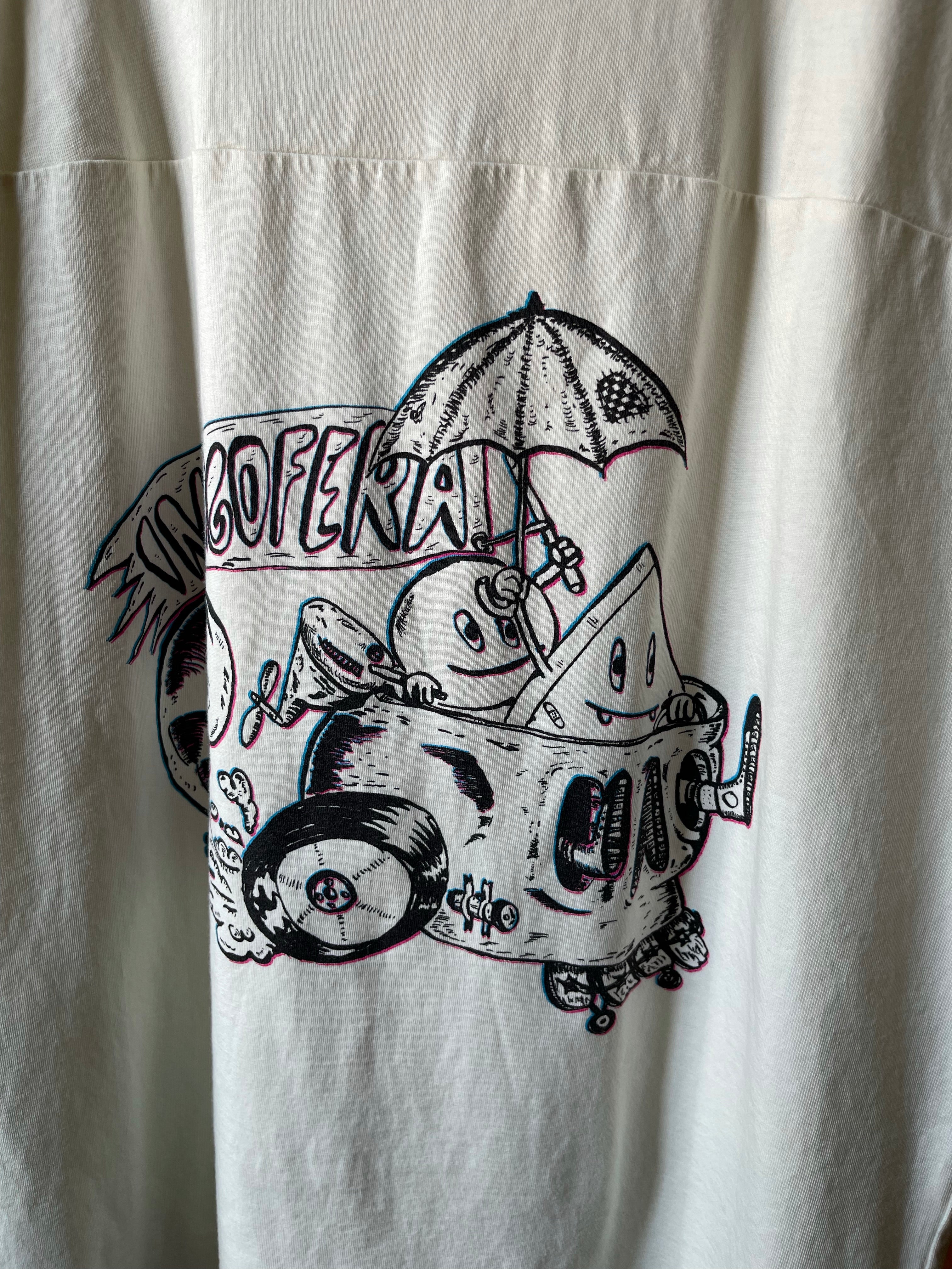 Gently Used Indigofera T-Shirt 2-Pack - Yellow/black & White Graphic