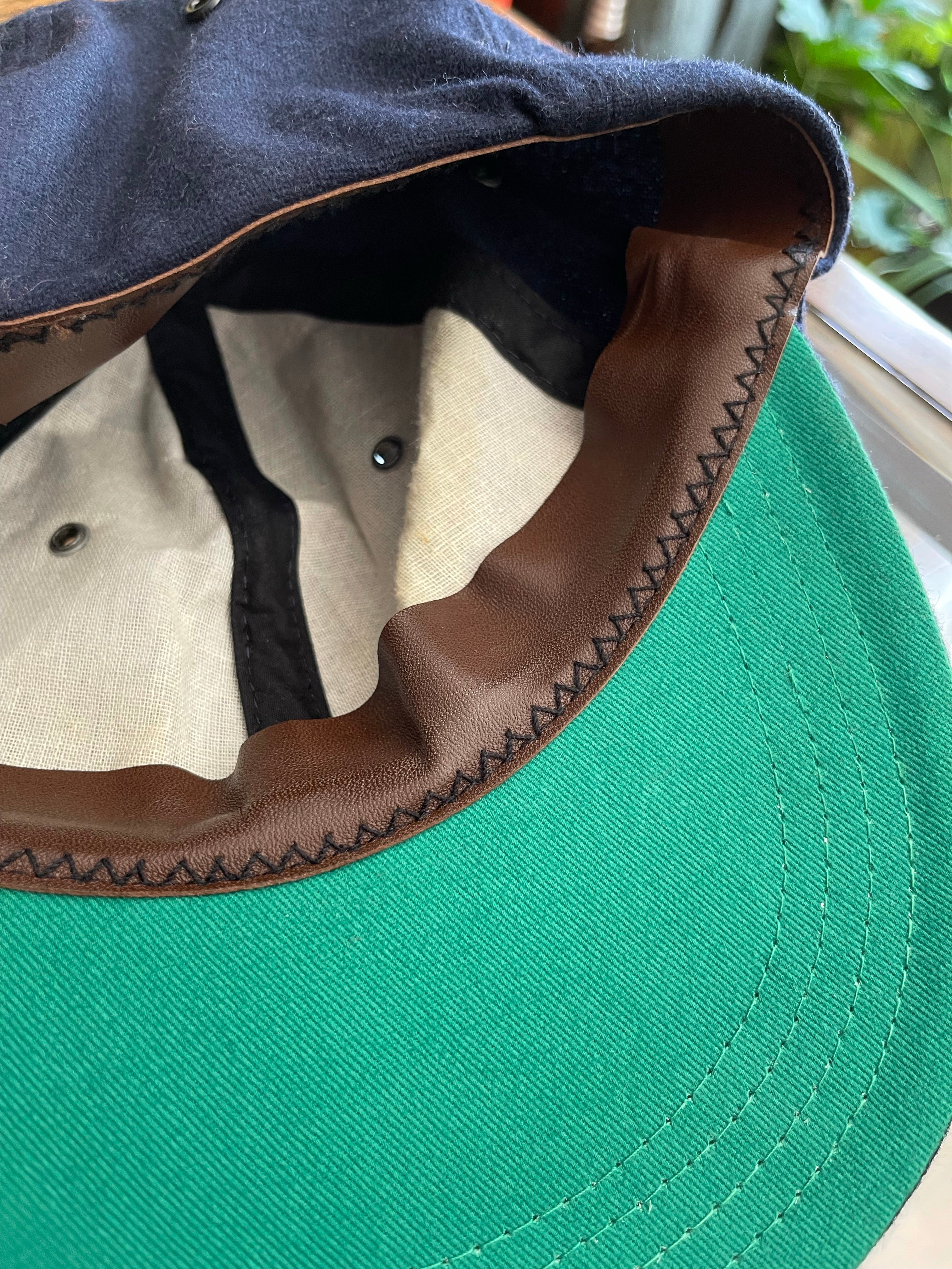Gently Used Made in Japan 2-Hat Bundle - Indigo, Indigo
