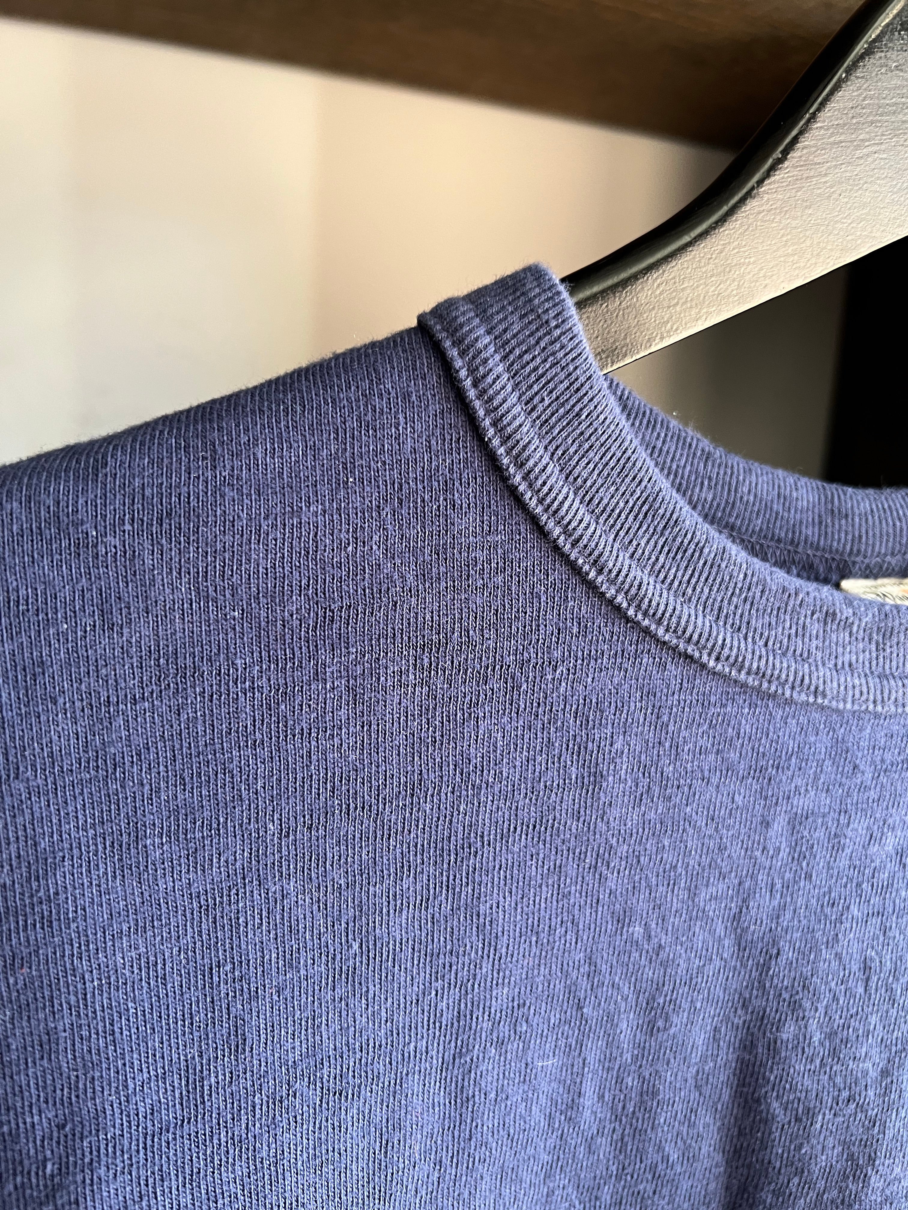 Gently Used Warehouse & Co. Long-sleeve Tee - Blue - Large