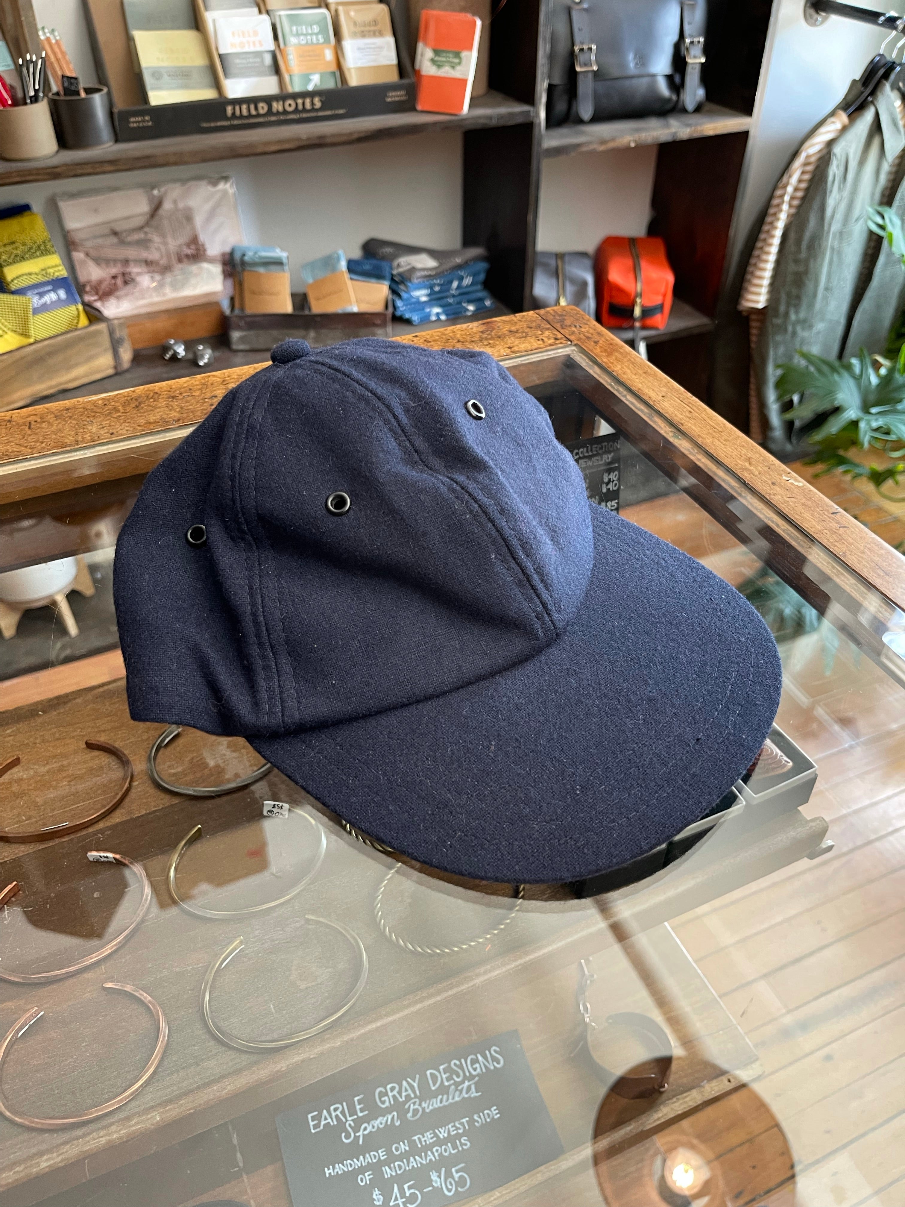 Gently Used Made in Japan 2-Hat Bundle - Indigo, Indigo