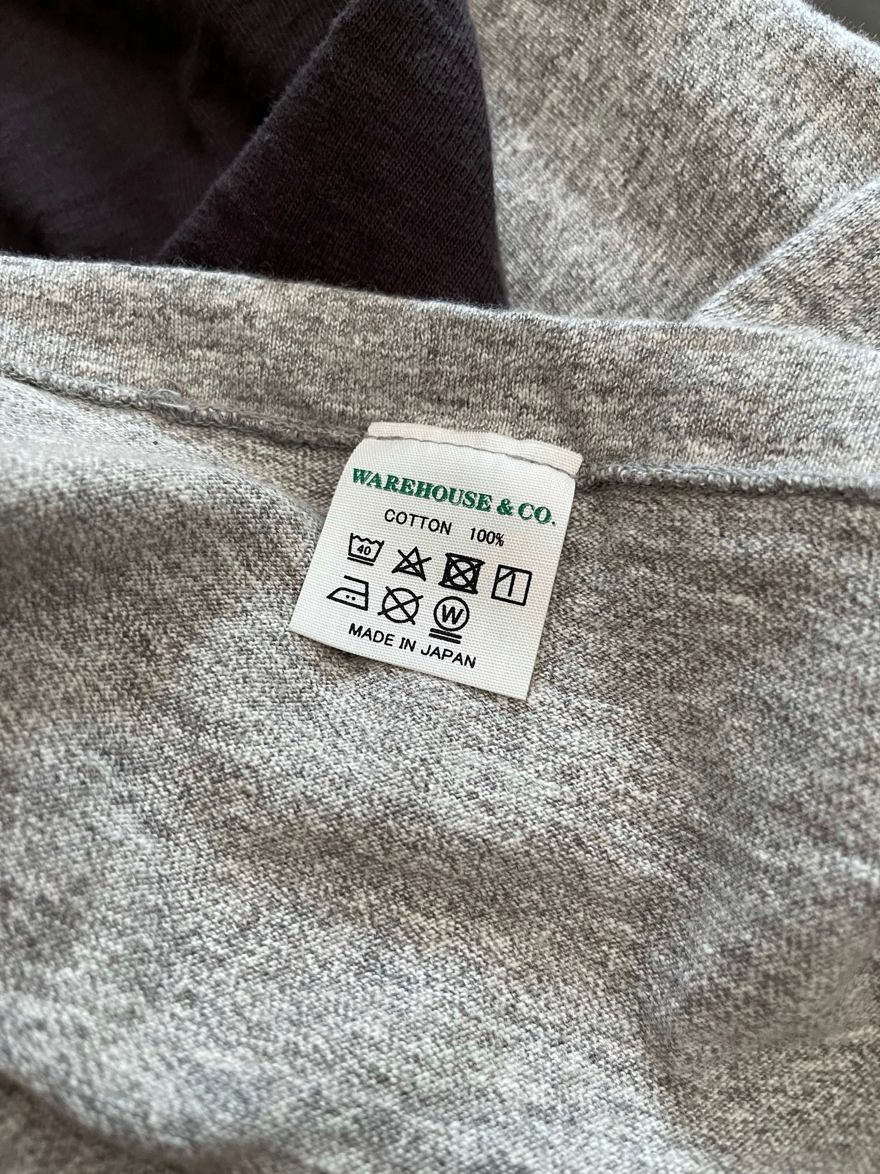 Gently Used Warehouse & Co. Football Tee 2-Pack - Heather Grey & Sumikuro