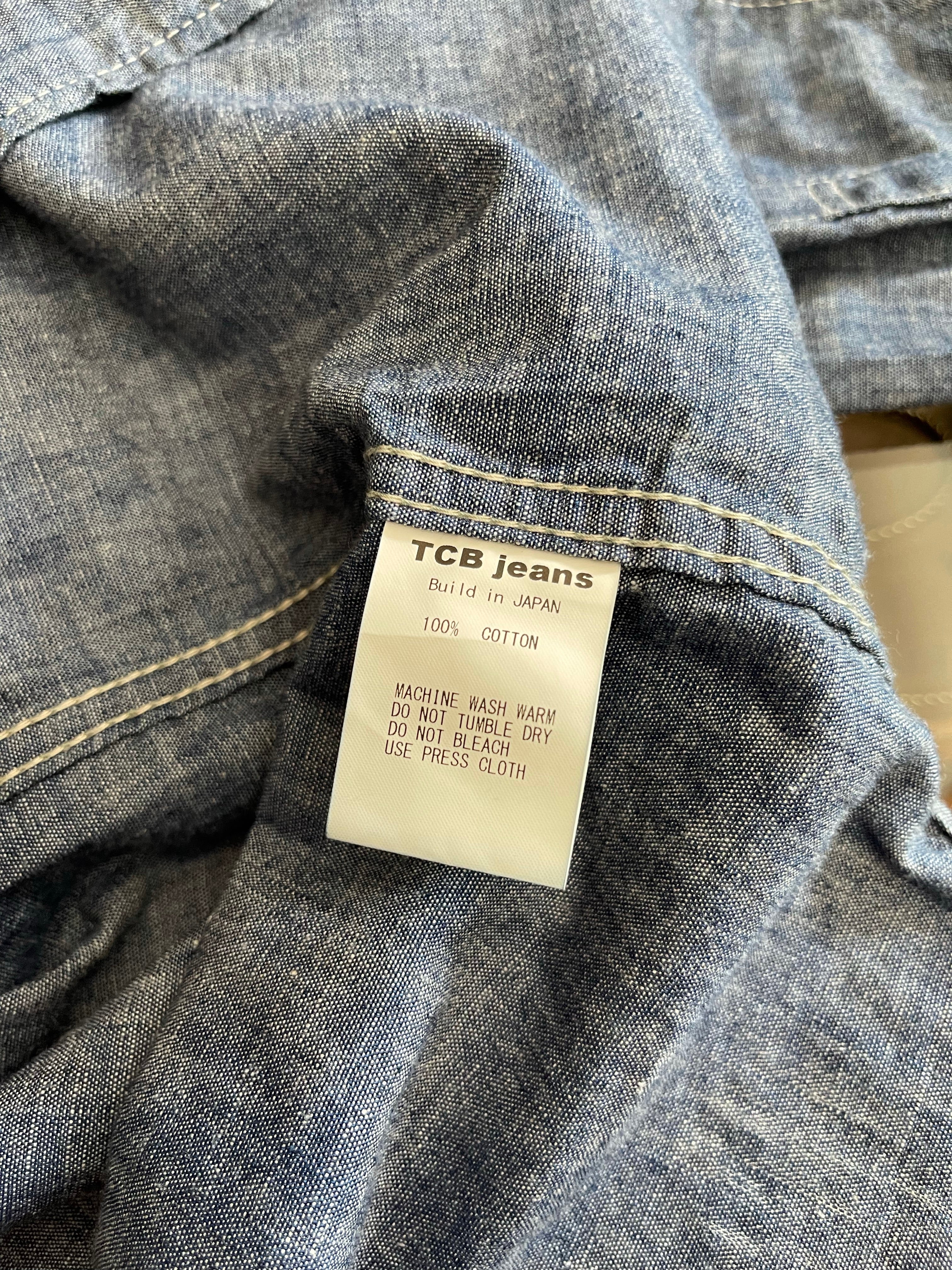 Gently Used TCB Ranchman Shirt - Chambray - Blue - 40