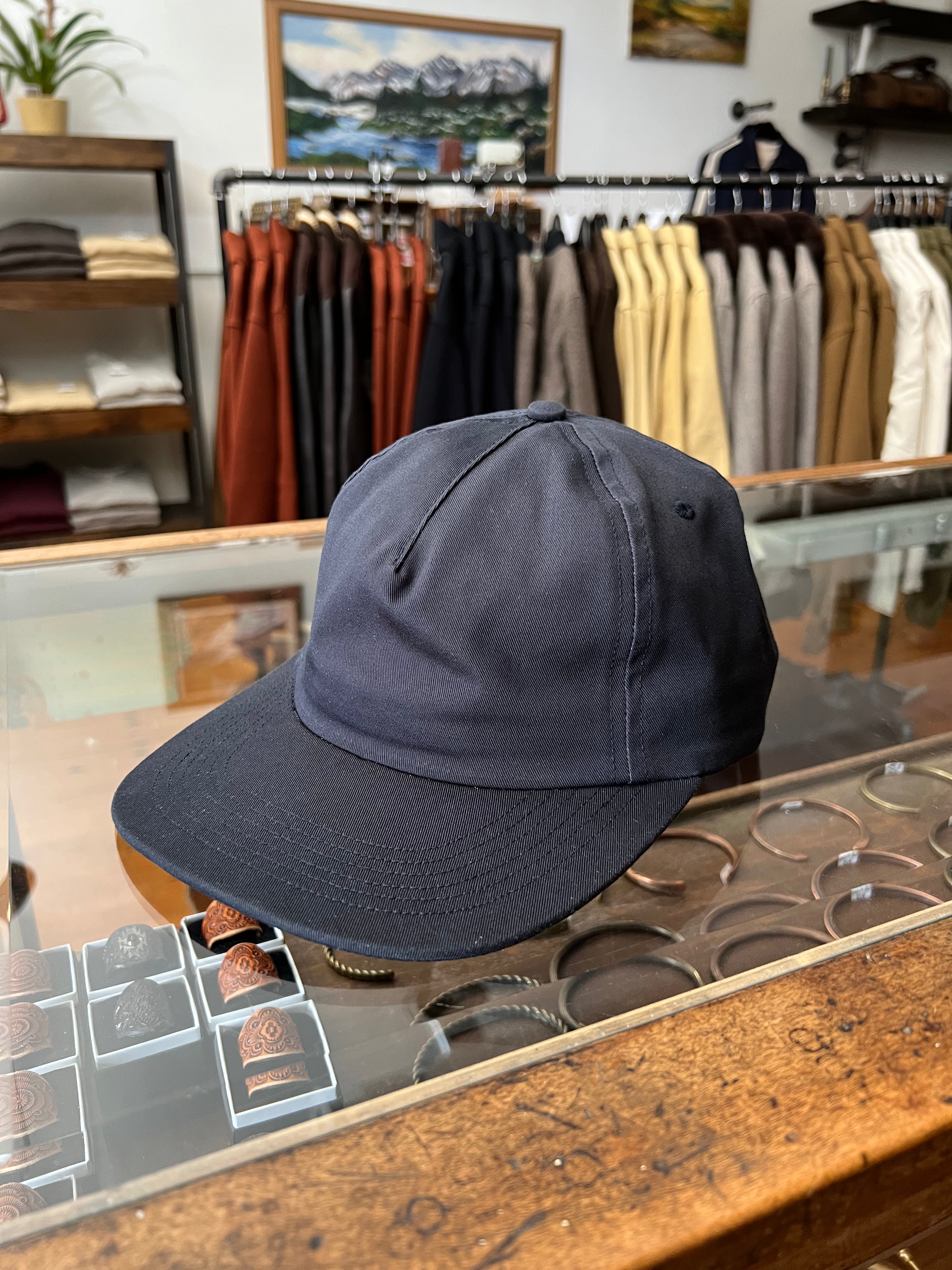 Gently Used Lady White Co. Caps - Navy AND Gray