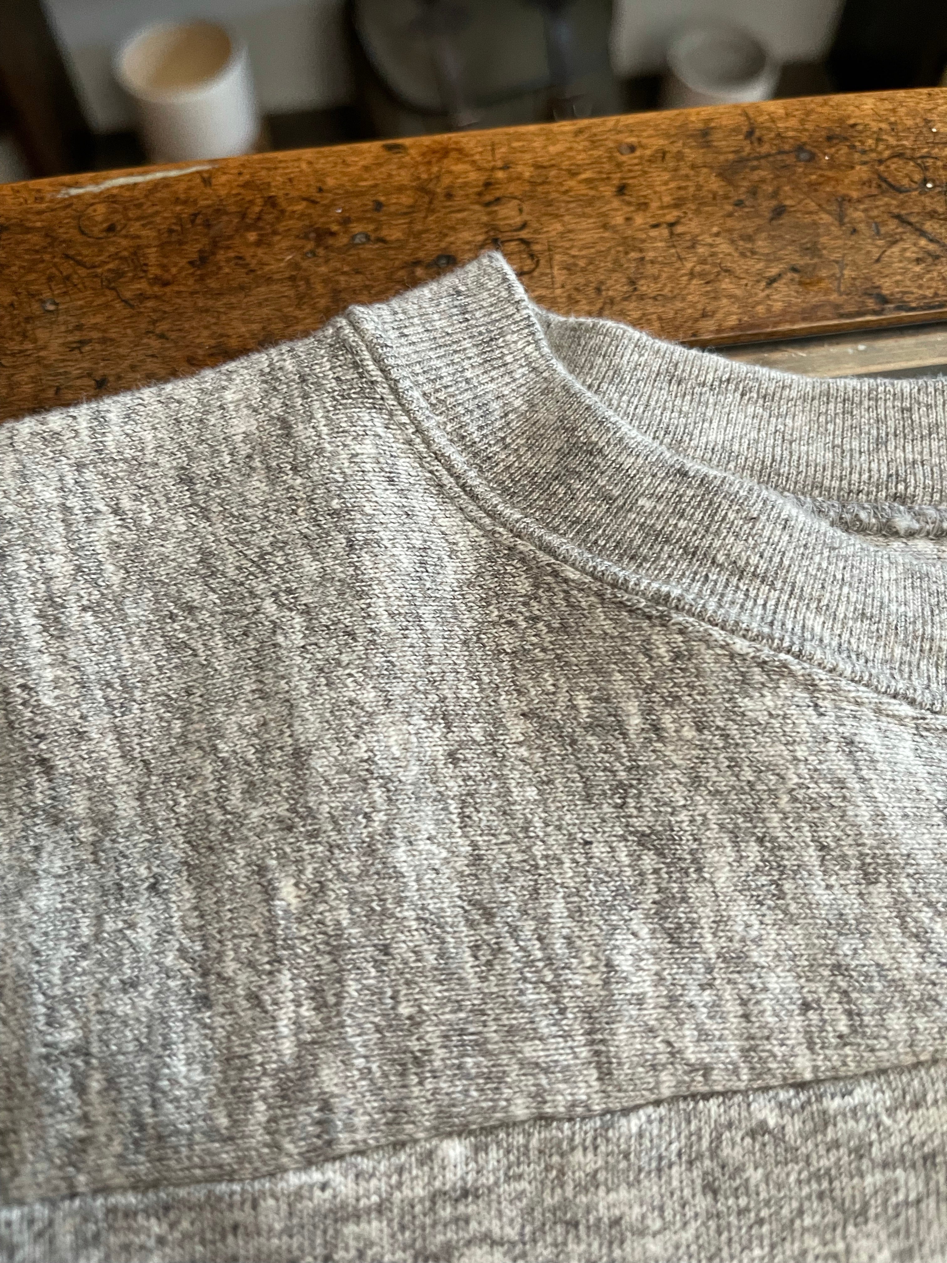 Gently Used Warehouse & Co. Football Tee 2-Pack - Heather Grey & Sumikuro