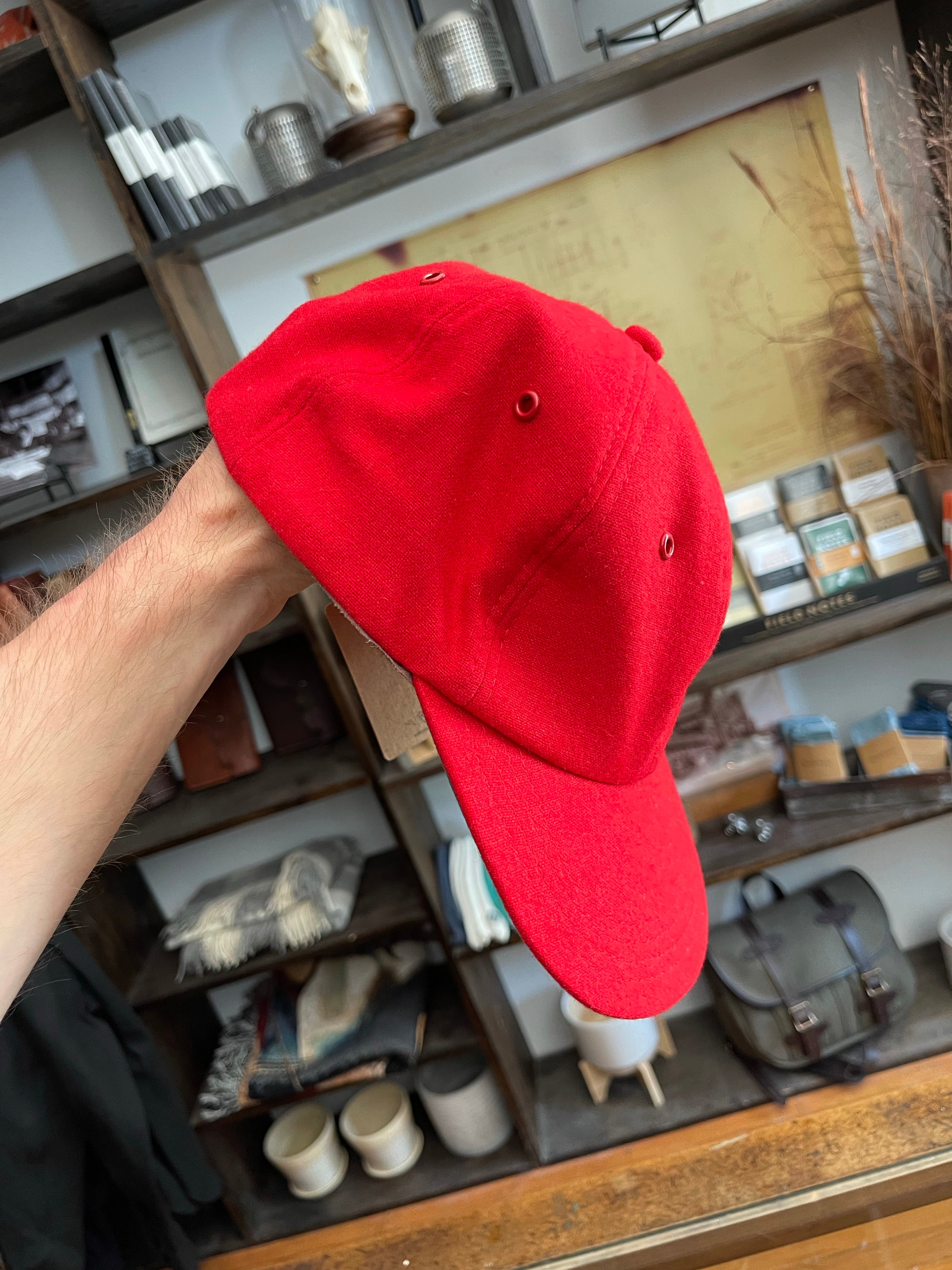 Gently Used Made in Japan Two-Hat Bundle - Red & Navy