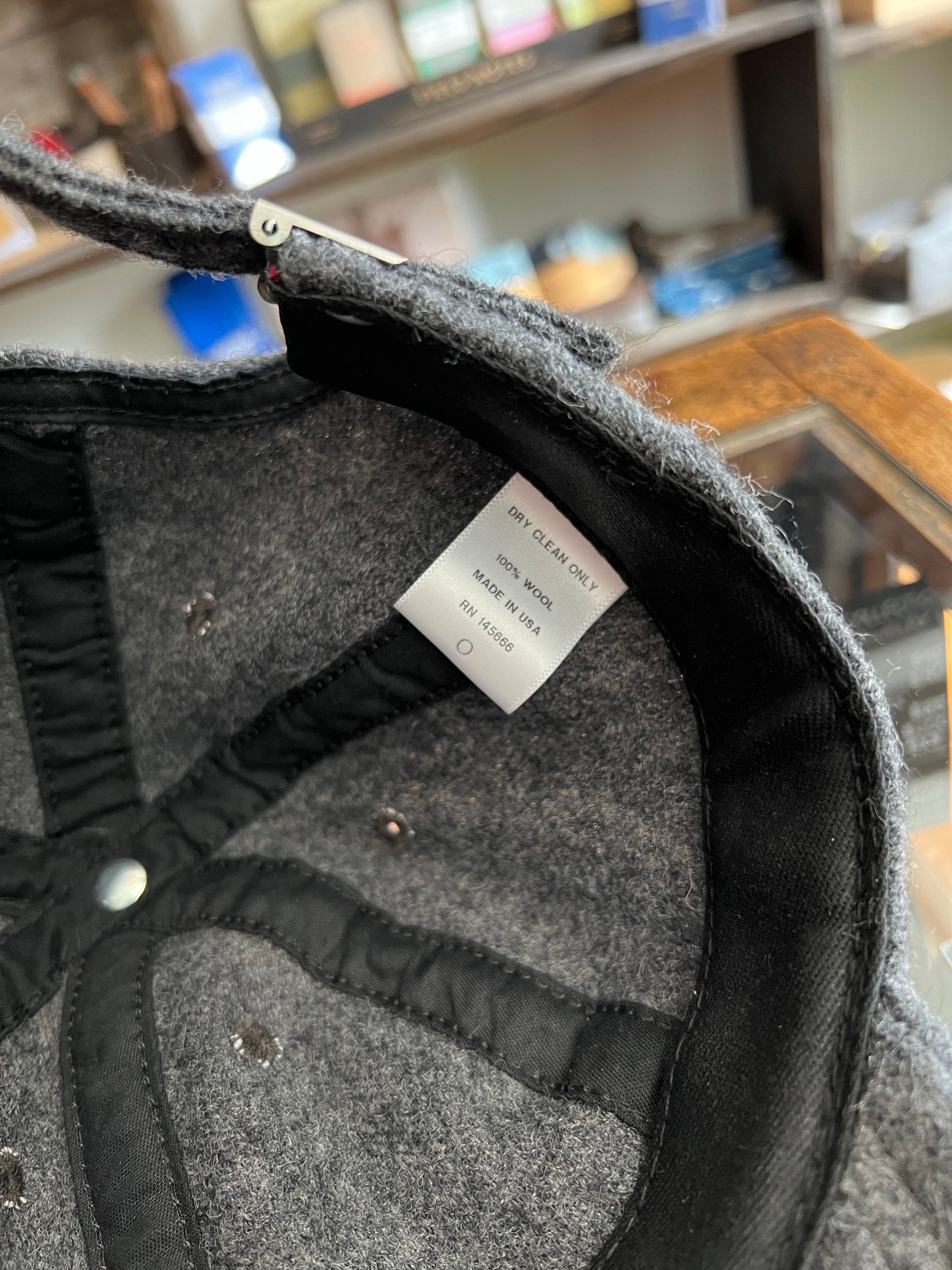 Gently Used Paa Wool Two Caps Bundle - Green/Navy, Heather Gray