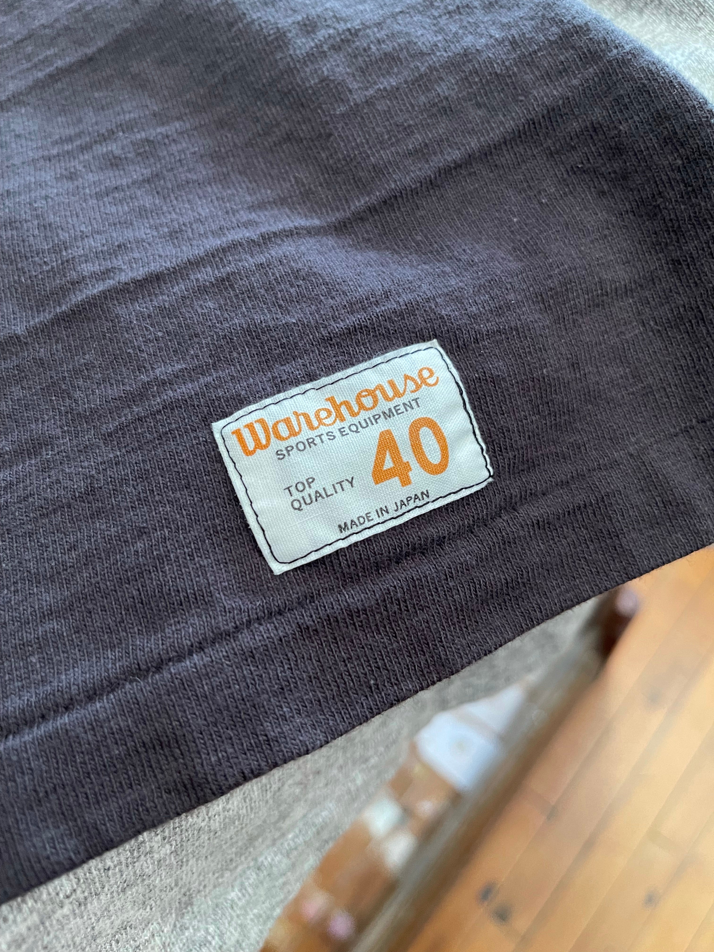 Gently Used Warehouse & Co. Football Tee 2-Pack - Heather Grey & Sumikuro