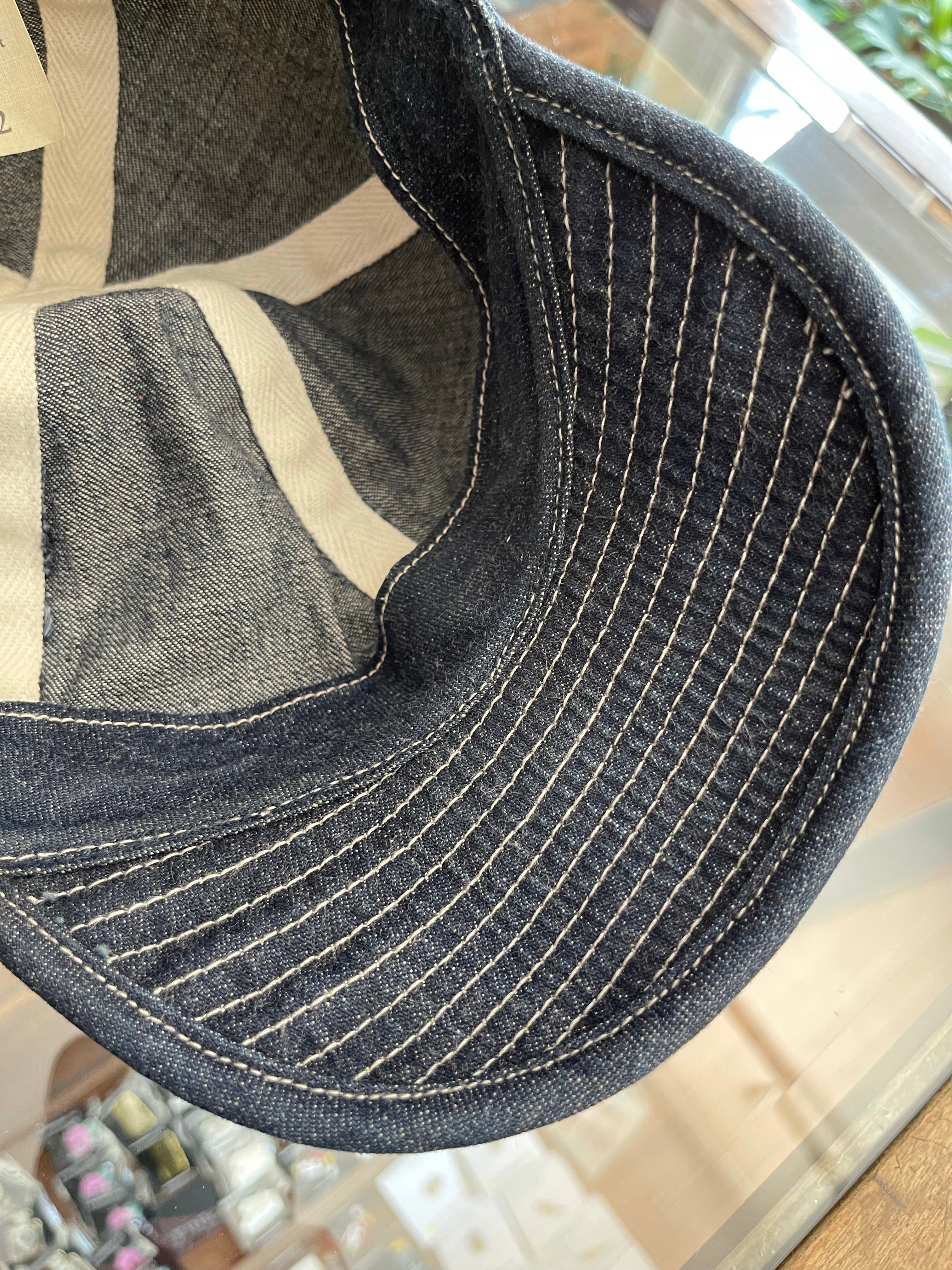 Gently Used Made in Japan 2-Hat Bundle - Indigo, Indigo