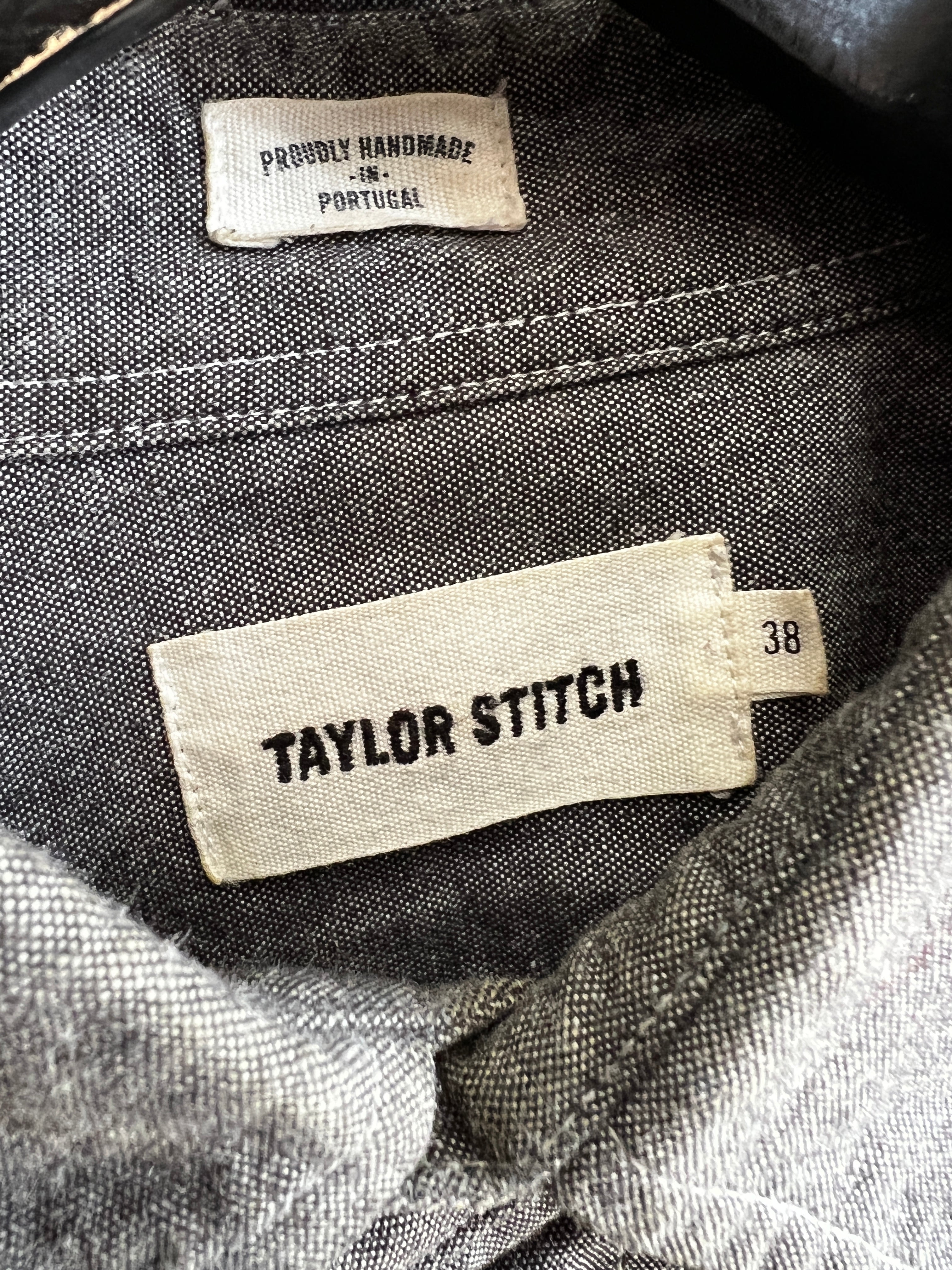 Gently Used - The California - Charcoal Everyday Chambray - 38