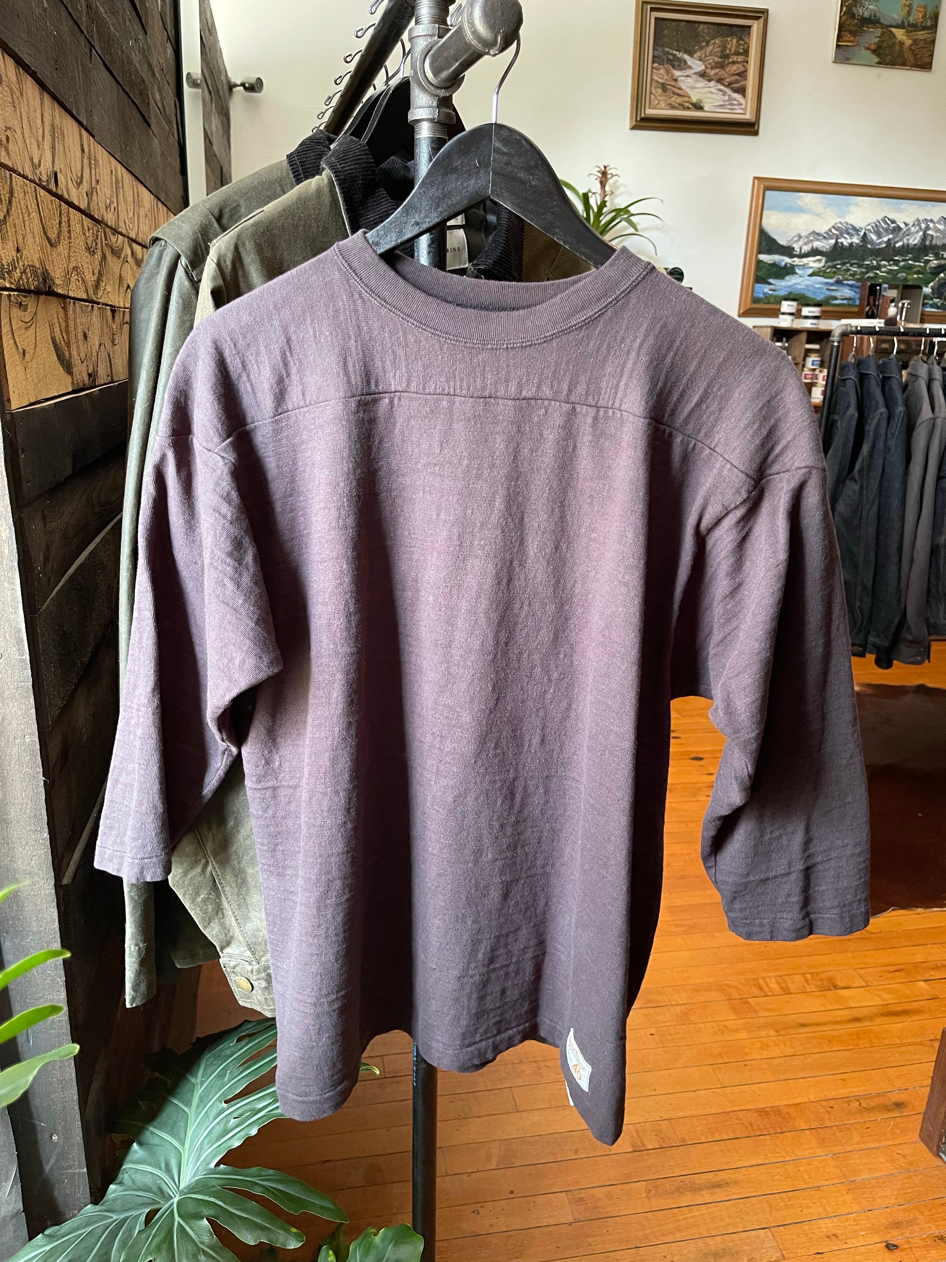 Gently Used Warehouse & Co. Football Tee 2-Pack - Heather Grey & Sumikuro