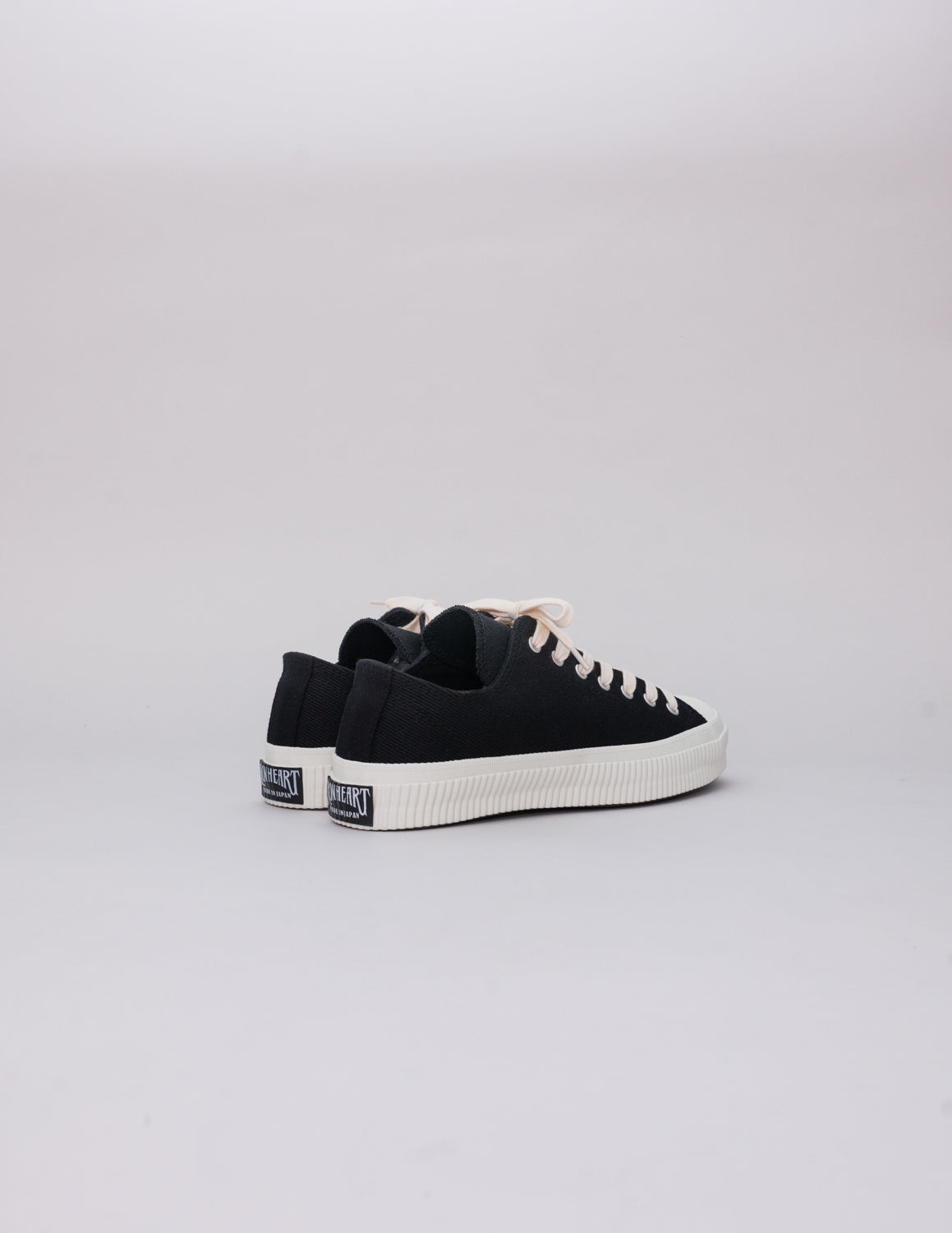 IHSN-01-BLK - 21oz Non-Fade Denim Low-Top Sneakers