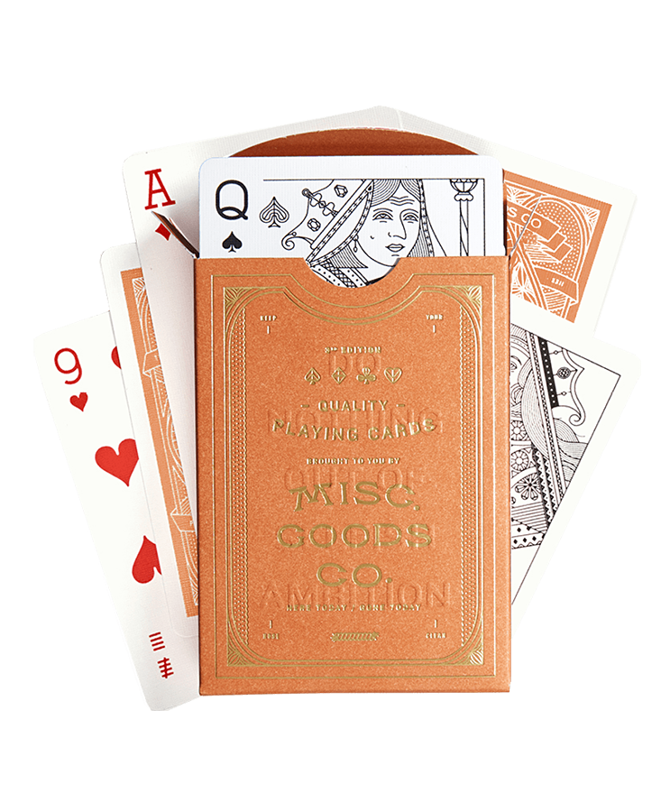 Sandstone Deck of Playing Cards